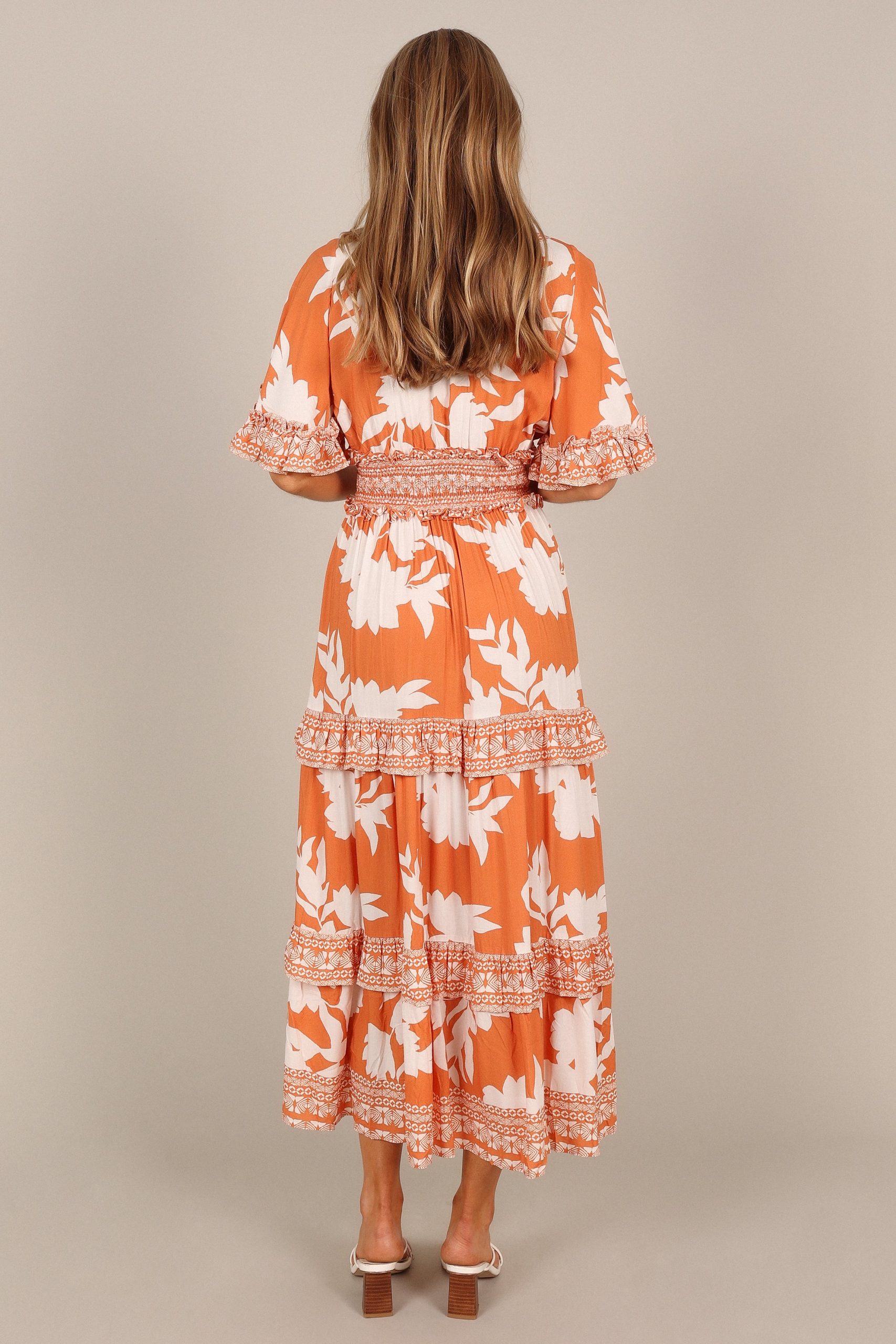 Silvio Maxi Dress - Orange - Image 5