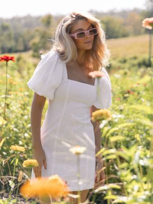 Tuscany Dress - White