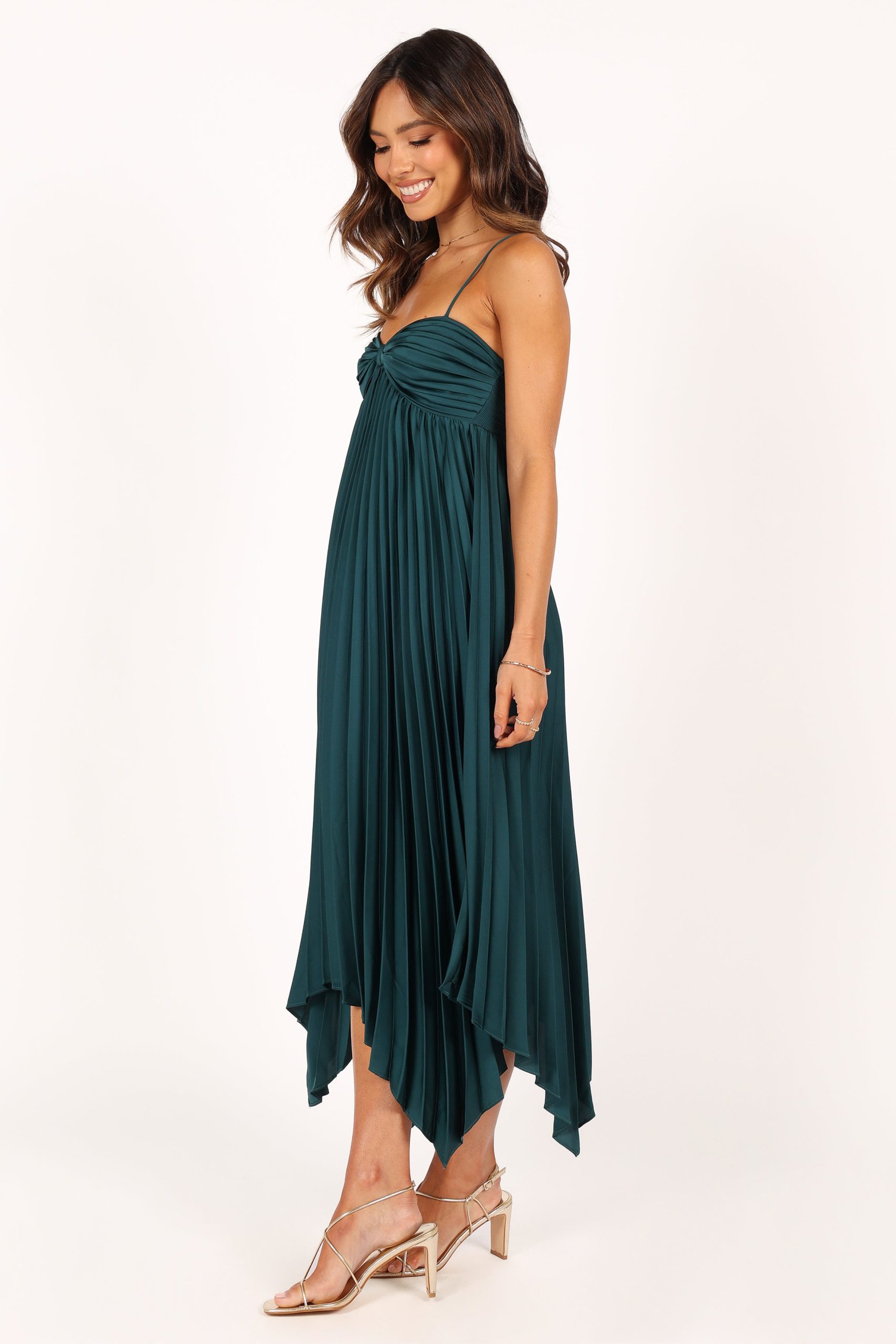 Vikki Dress - Emerald - Image 4