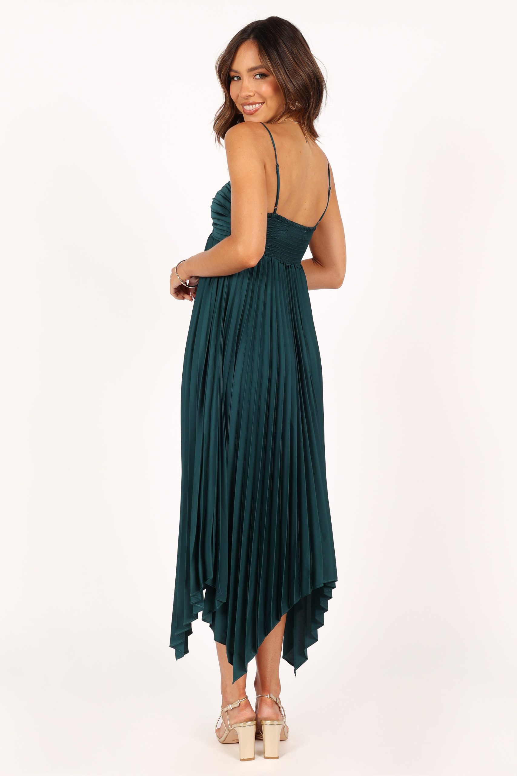 Vikki Dress - Emerald - Image 5