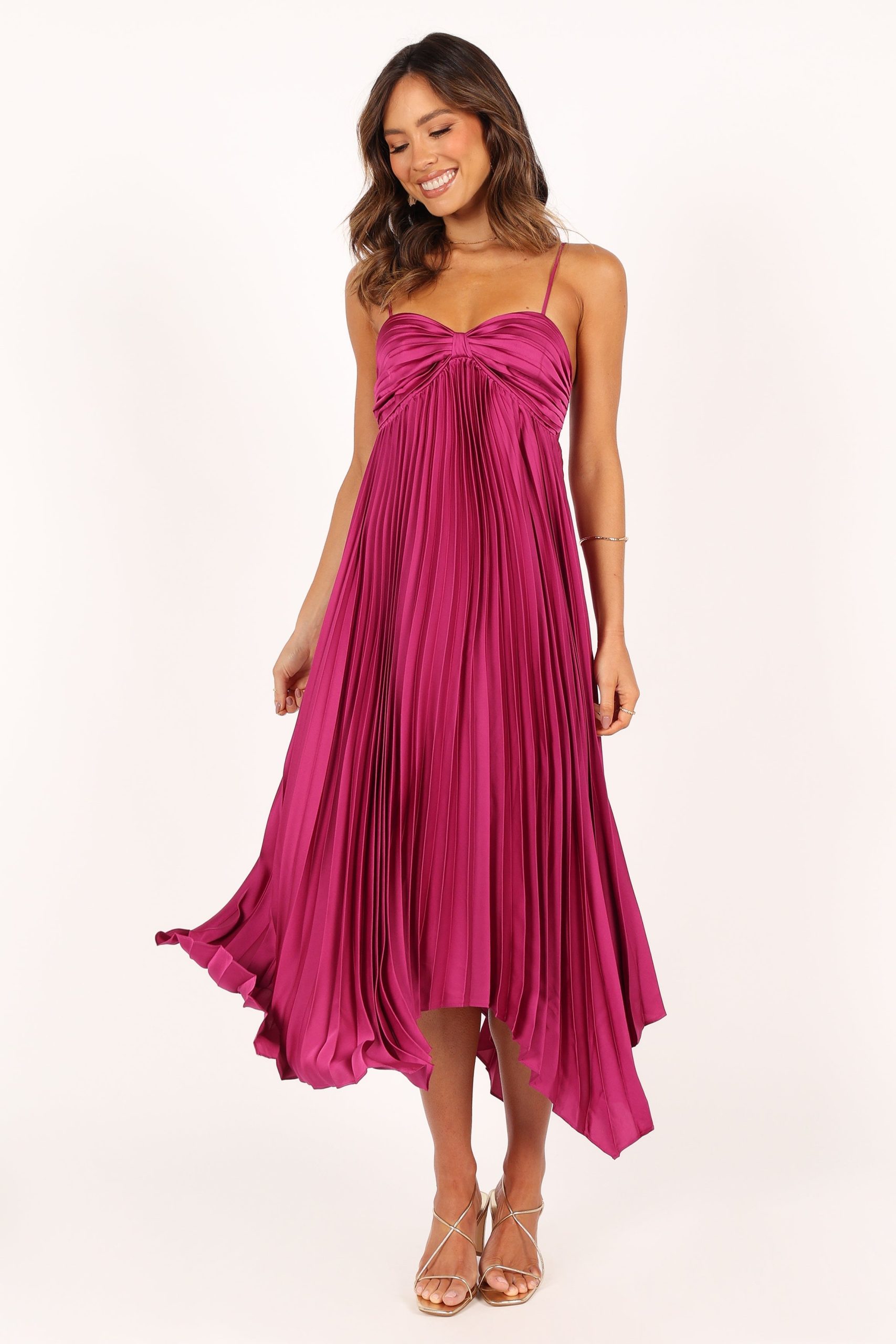 Vikki Dress - Magenta - Image 2