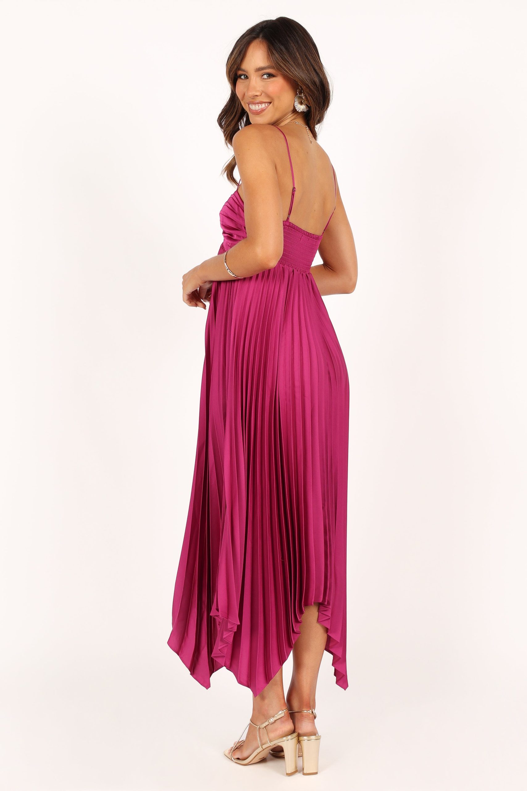Vikki Dress - Magenta - Image 5