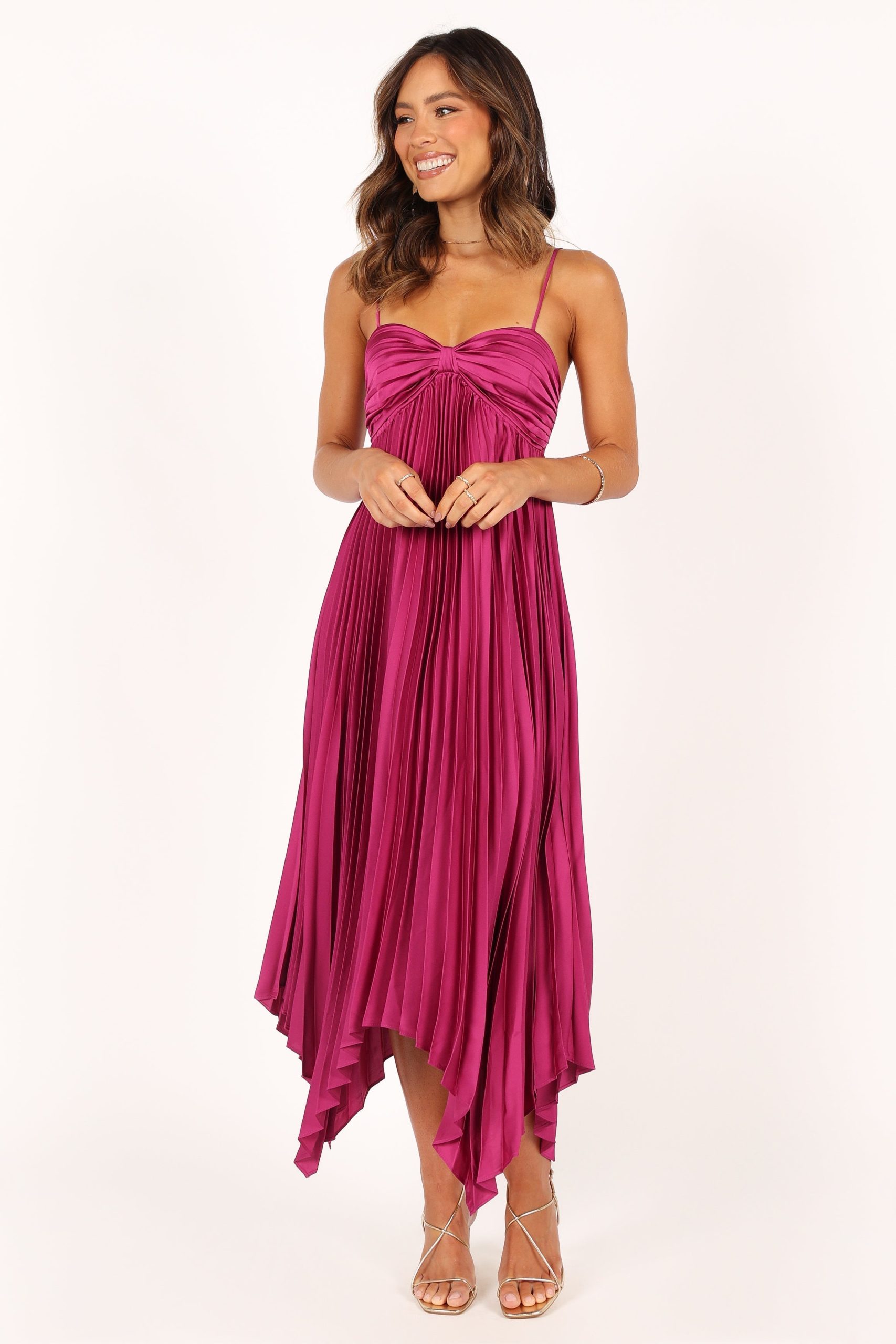 Vikki Dress - Magenta - Image 7