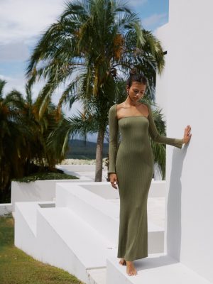 Vita Maxi Dress - Khaki