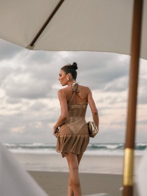 Wyatt Mini Dress - Mocha