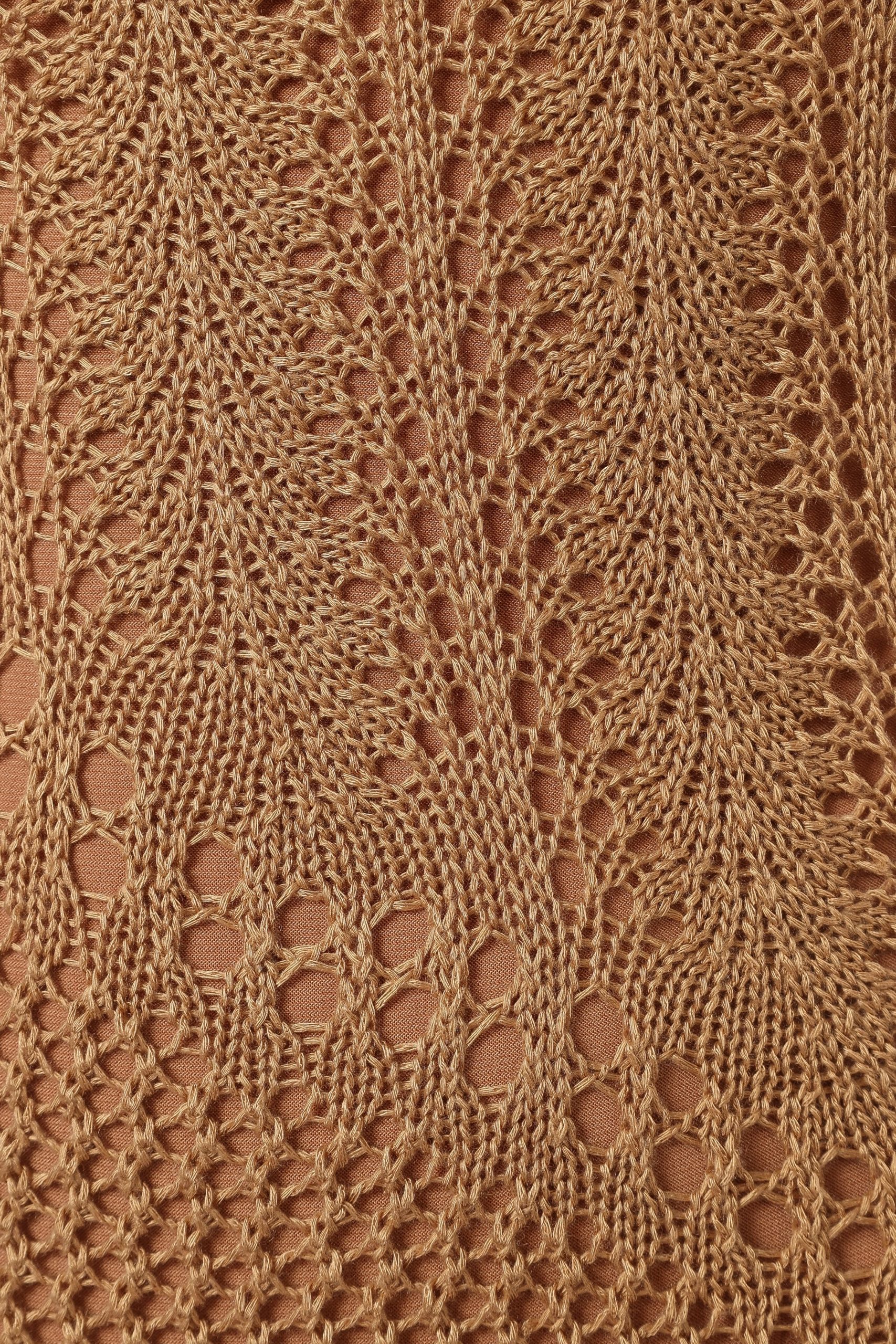 Wyatt Mini Dress - Mocha - Image 12