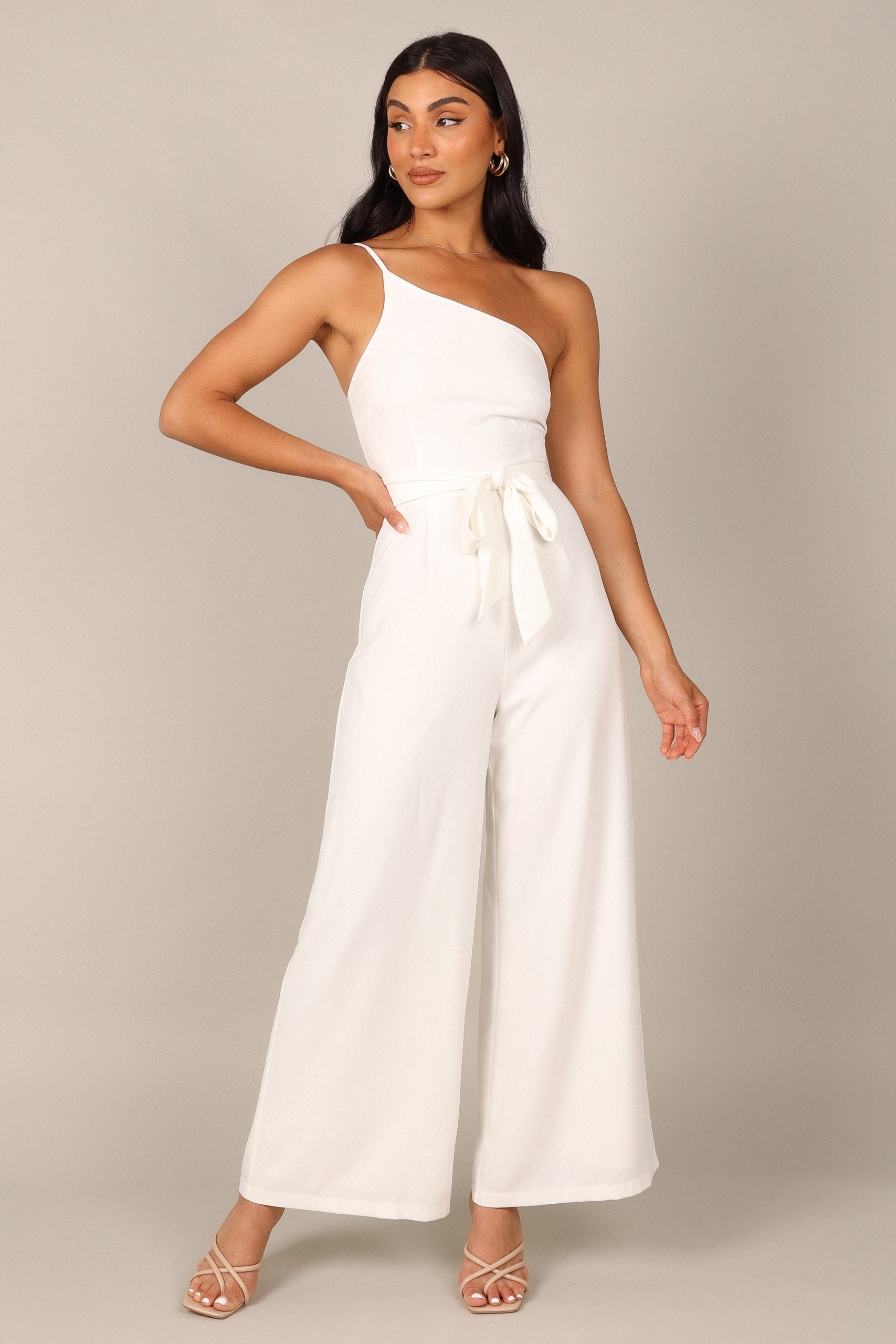 Leyton Jumpsuit - White - Image 3