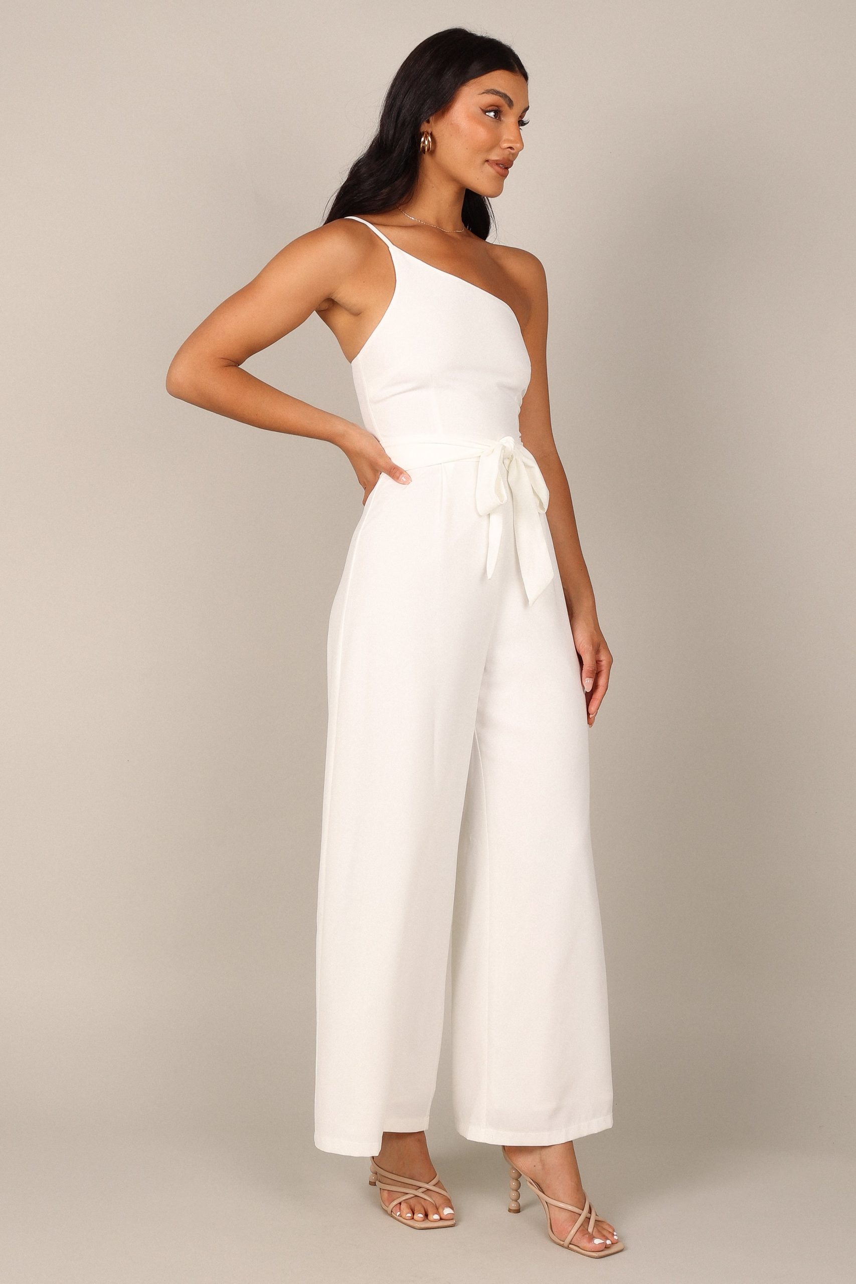 Leyton Jumpsuit - White - Image 6