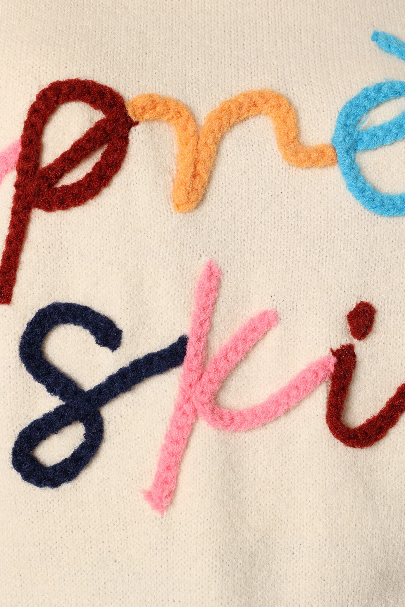 Apres Ski Turtleneck Knit Sweater - Off White - Image 8