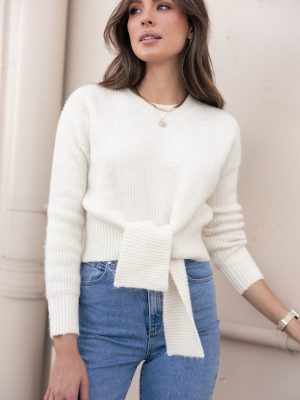Captivate Knit Sweater - Cream