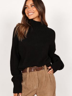 Cersi Knit Sweater - Black