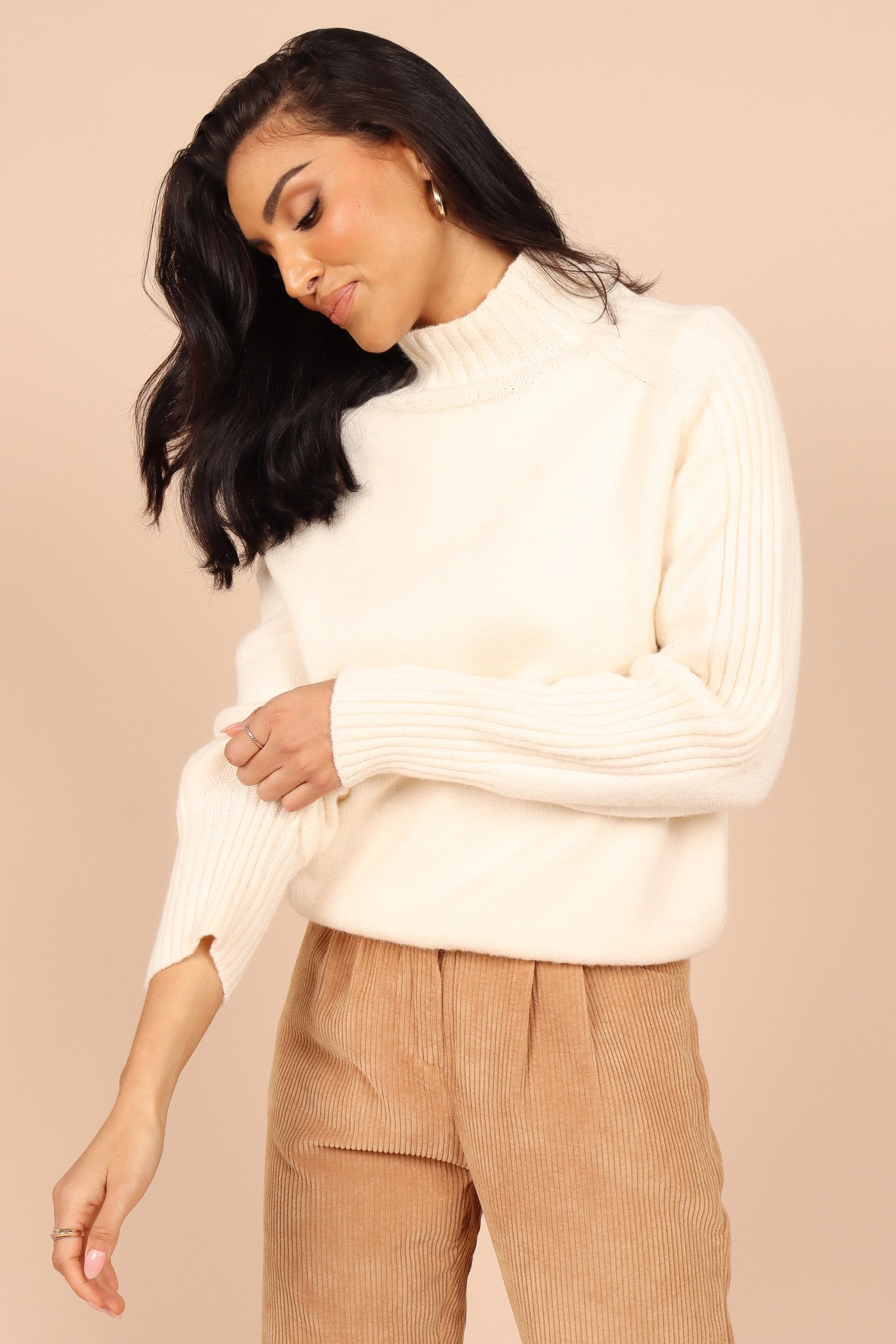 Cersi Knit Sweater - Cream - Image 7