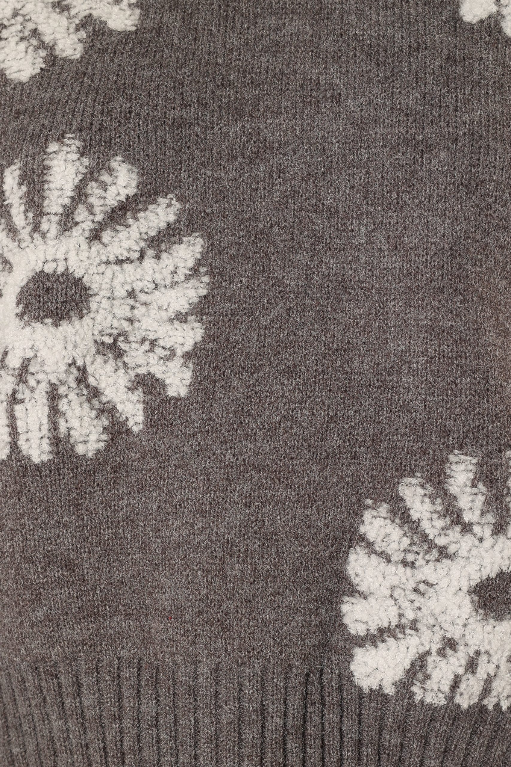 Chandler Knit Sweater - Grey White - Image 8