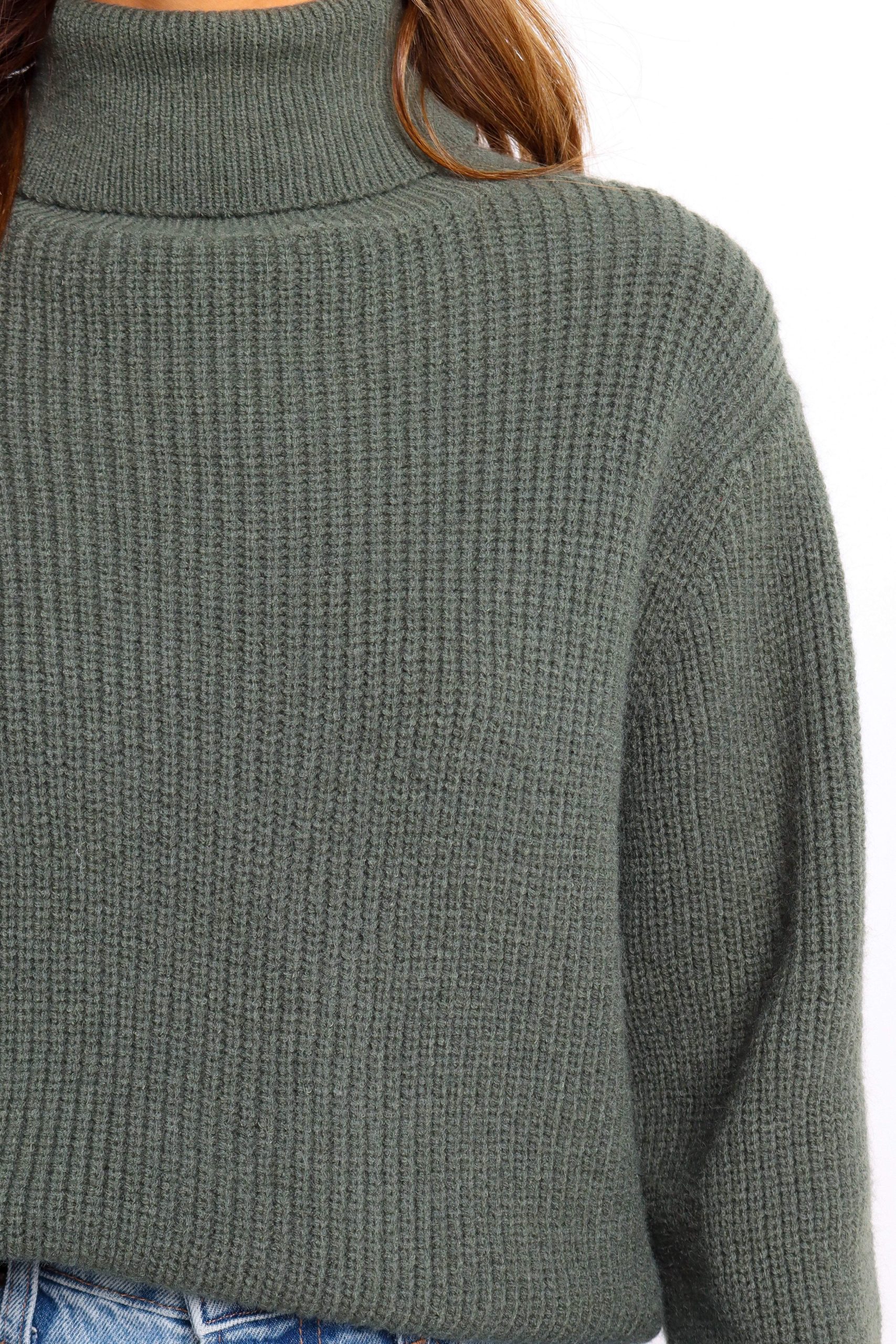 Freddie Knit Sweater - Green - Image 6