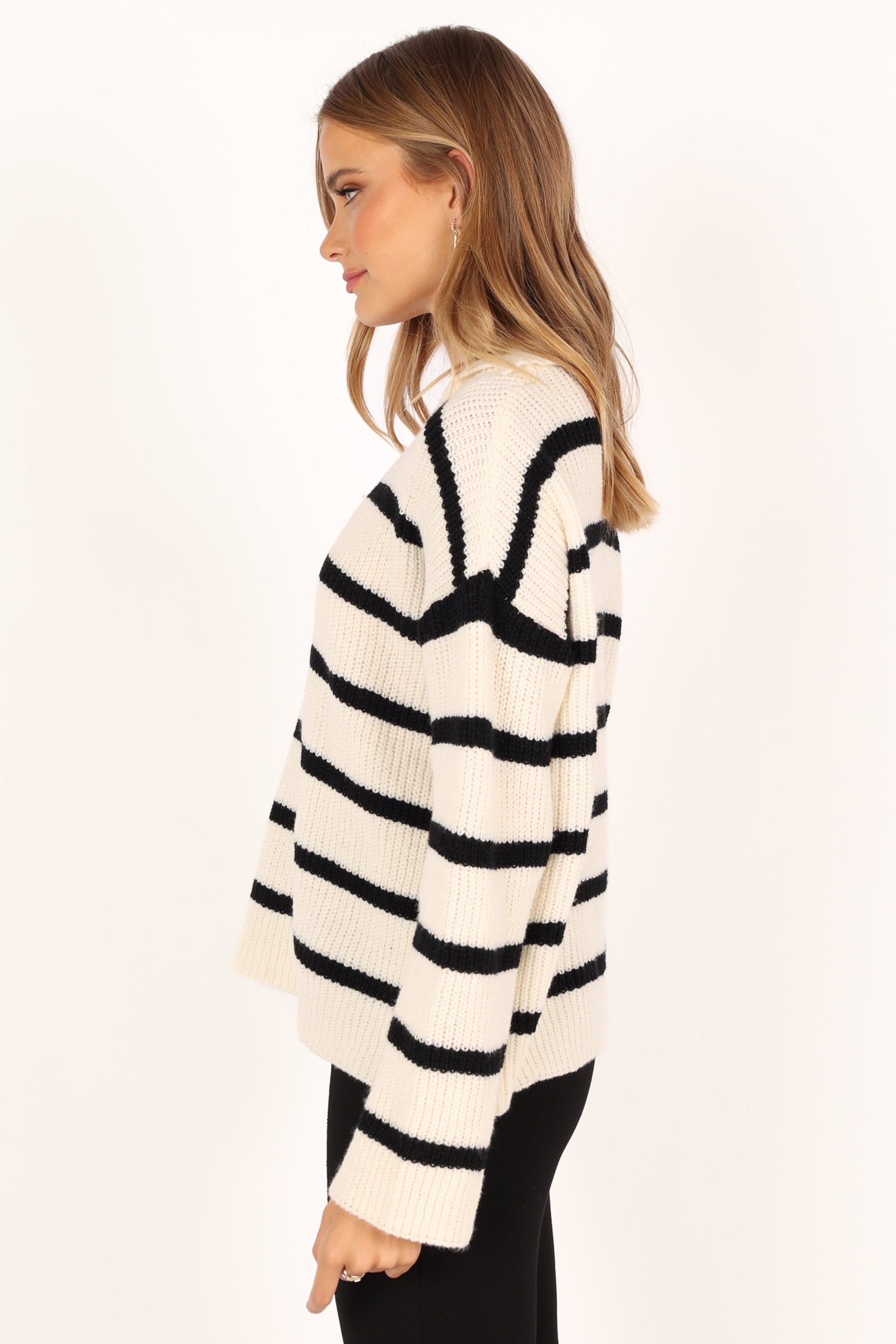 Hazel Knit Sweater - Cream - Image 6