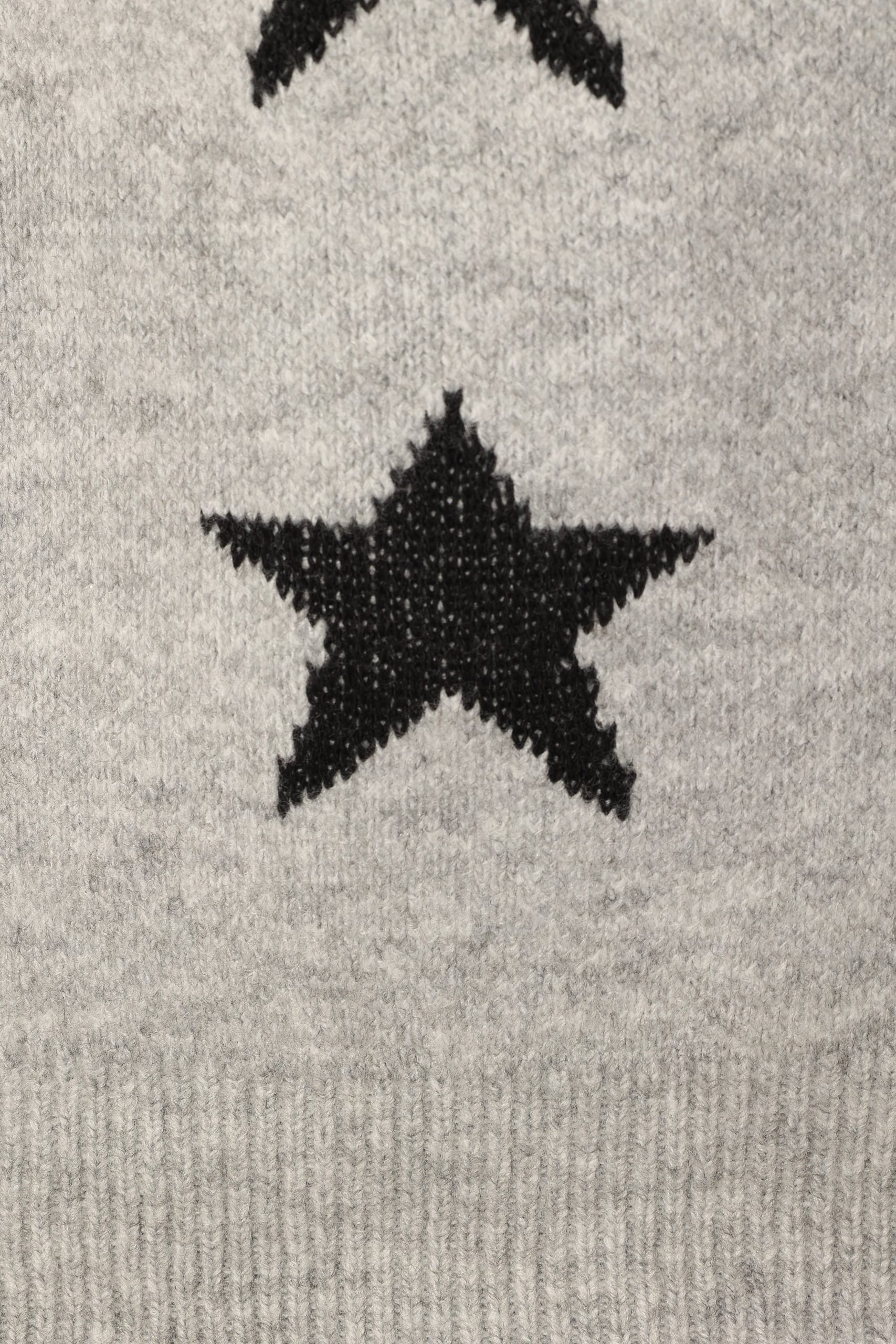 Janiyah Star Knit Sweater - Grey Black - Image 10
