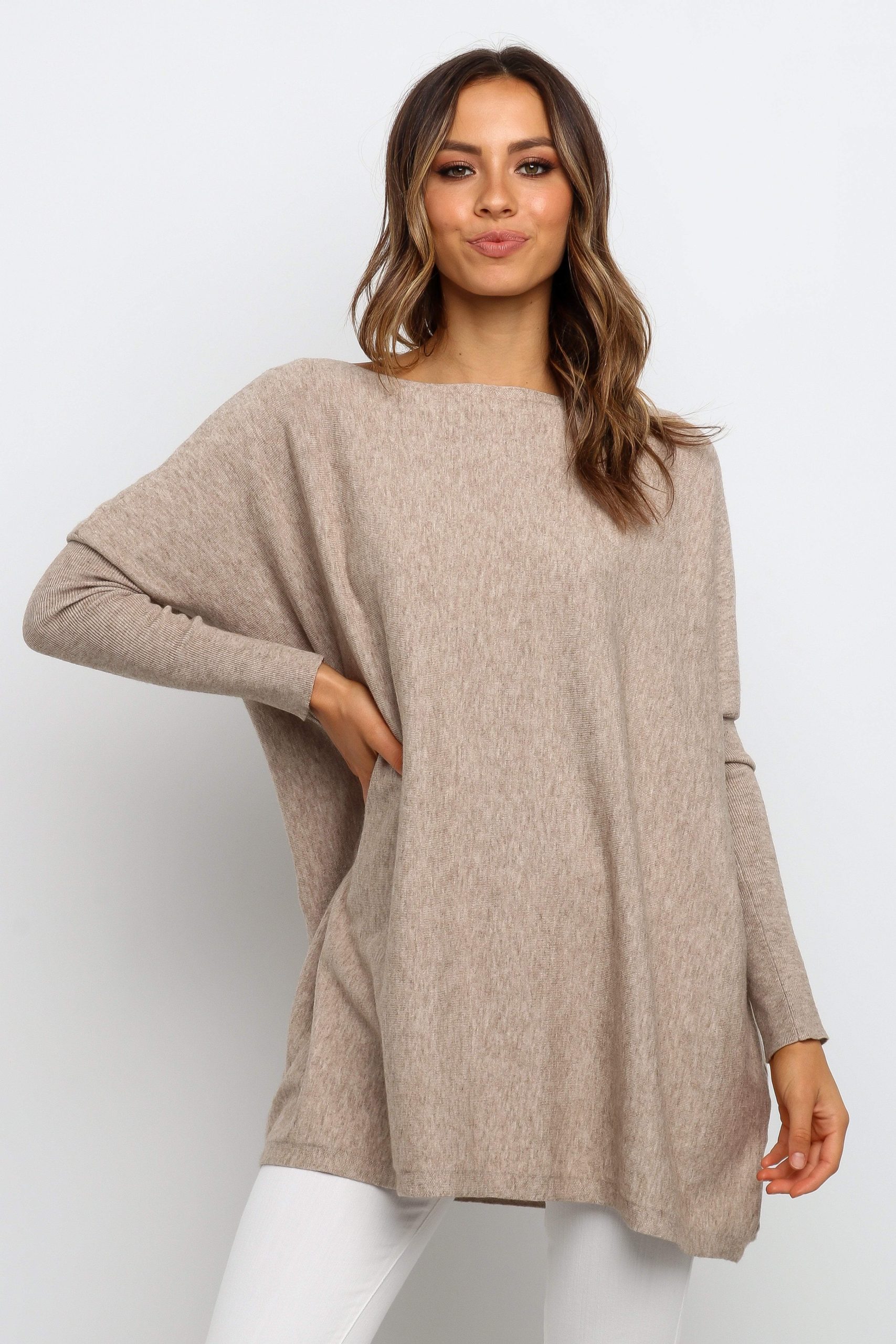 Jemima Sweater - Beige - Image 2