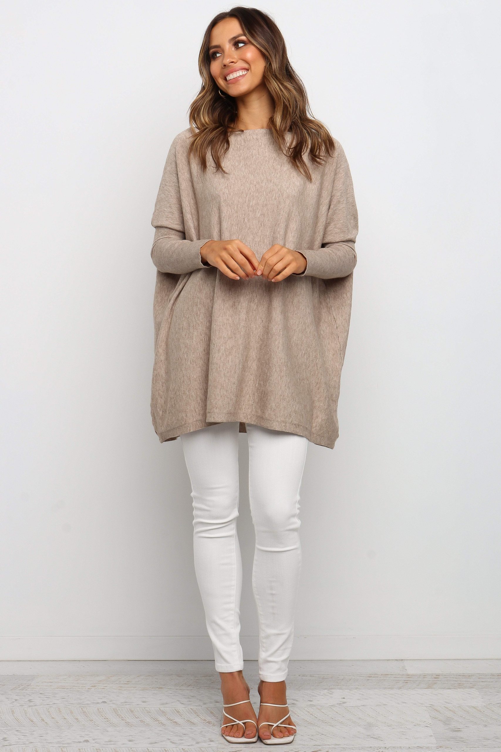 Jemima Sweater - Beige - Image 3