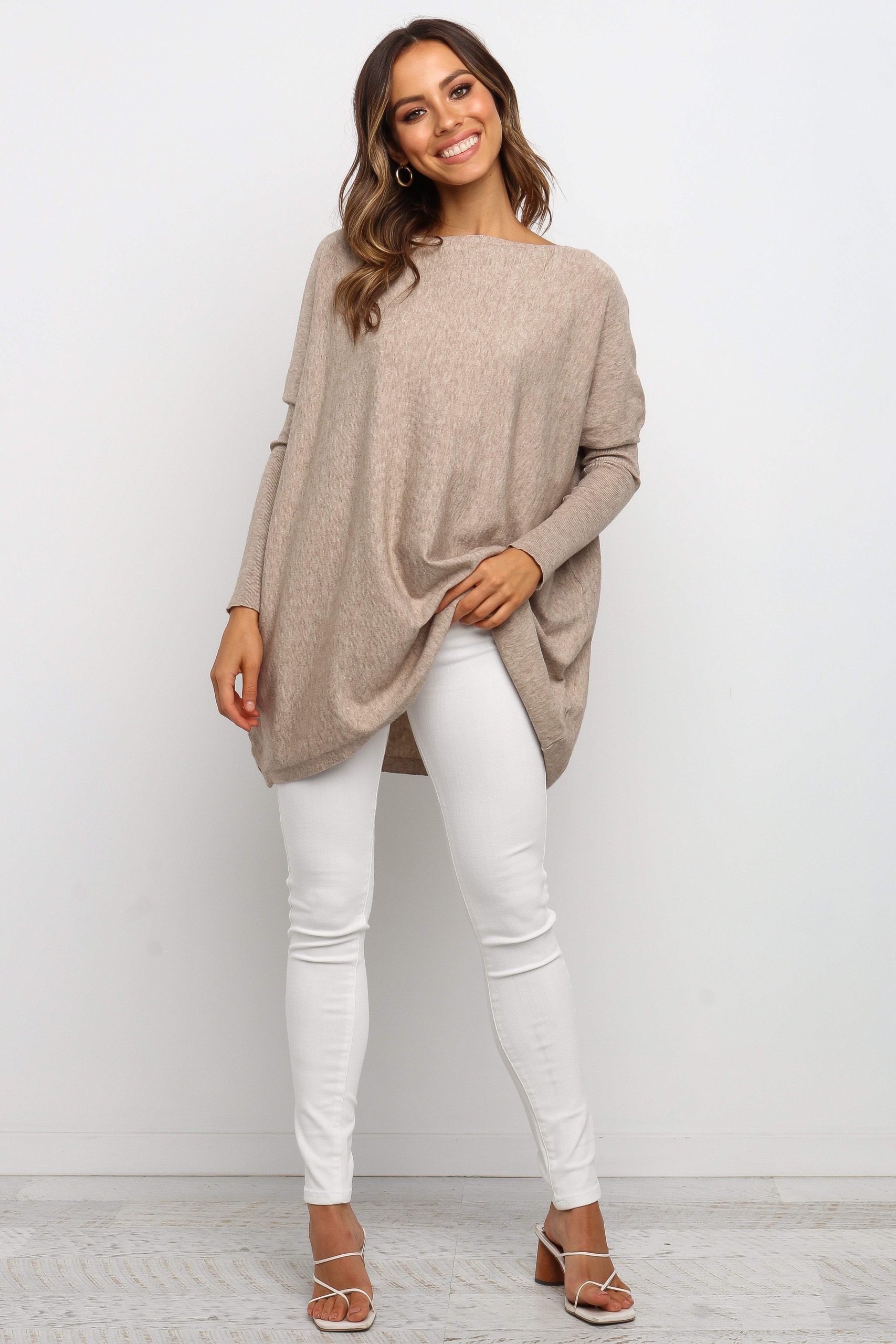 Jemima Sweater - Beige - Image 4