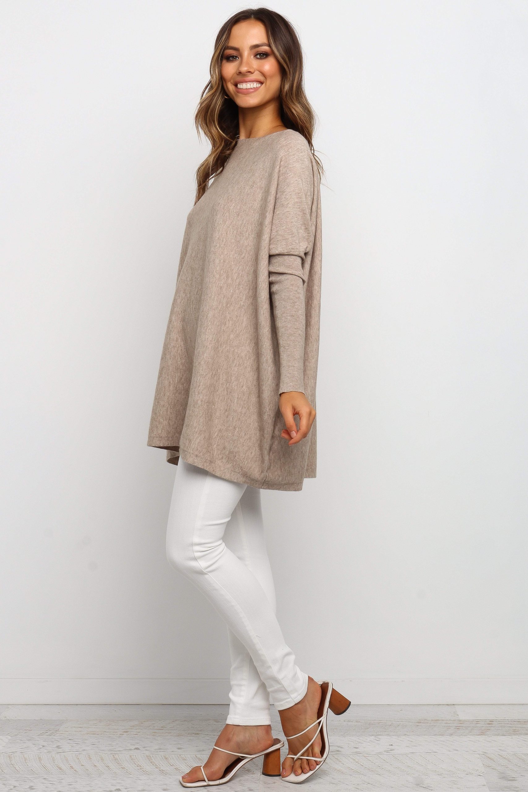 Jemima Sweater - Beige - Image 5