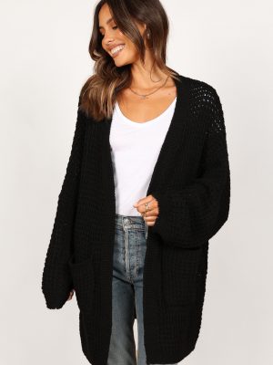 Leyonie Cardigan - Black