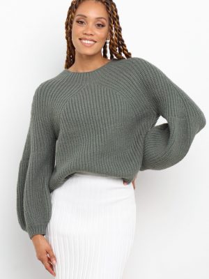 London Knit Sweater - Emerald