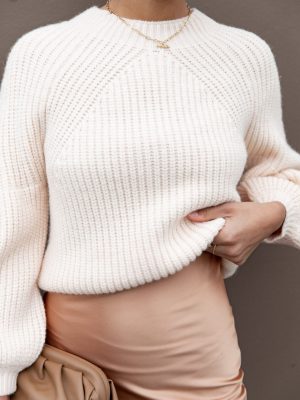 London Knit Sweater - Beige