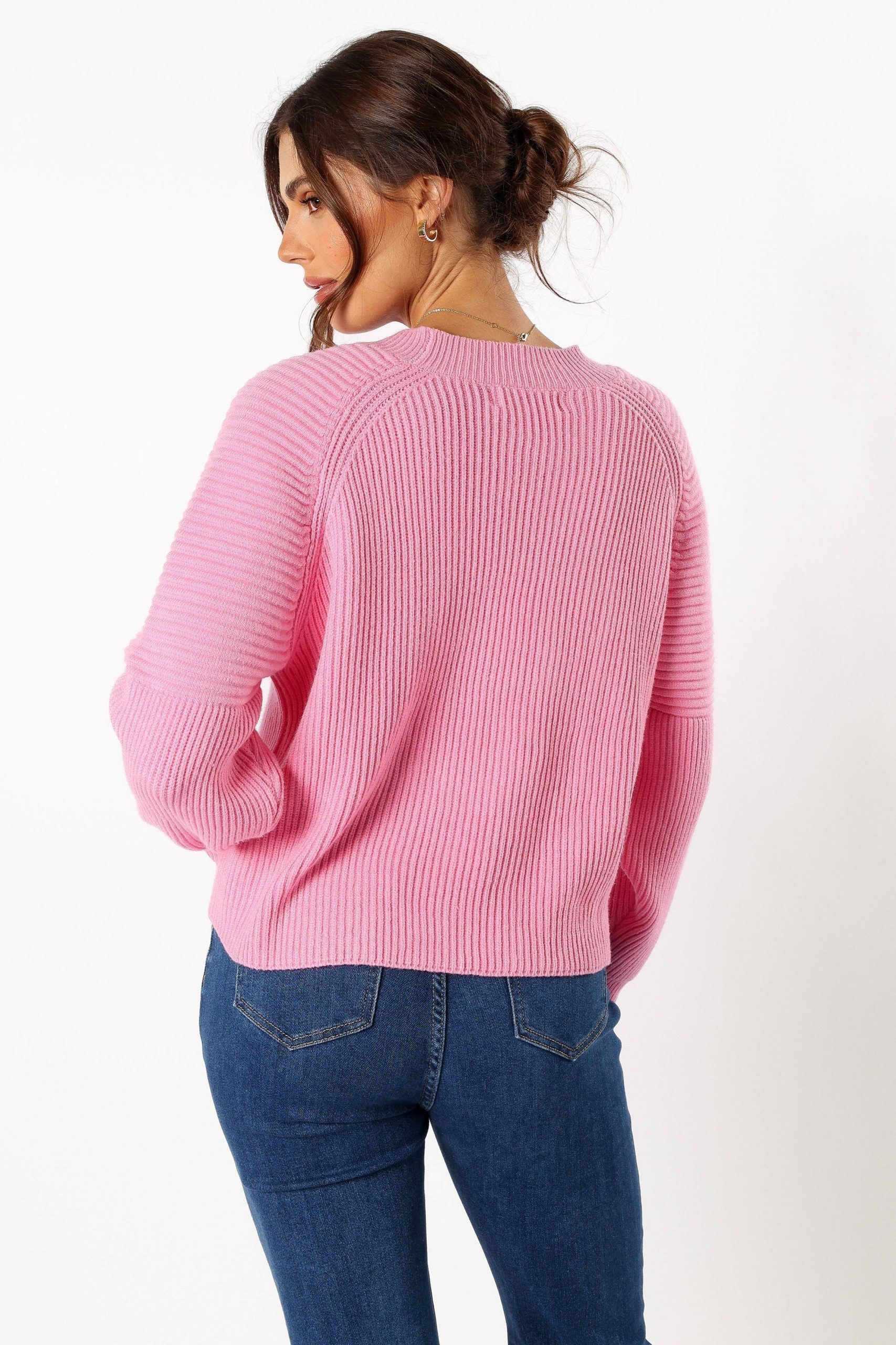 Sarah Knit Sweater - Pink - Image 4