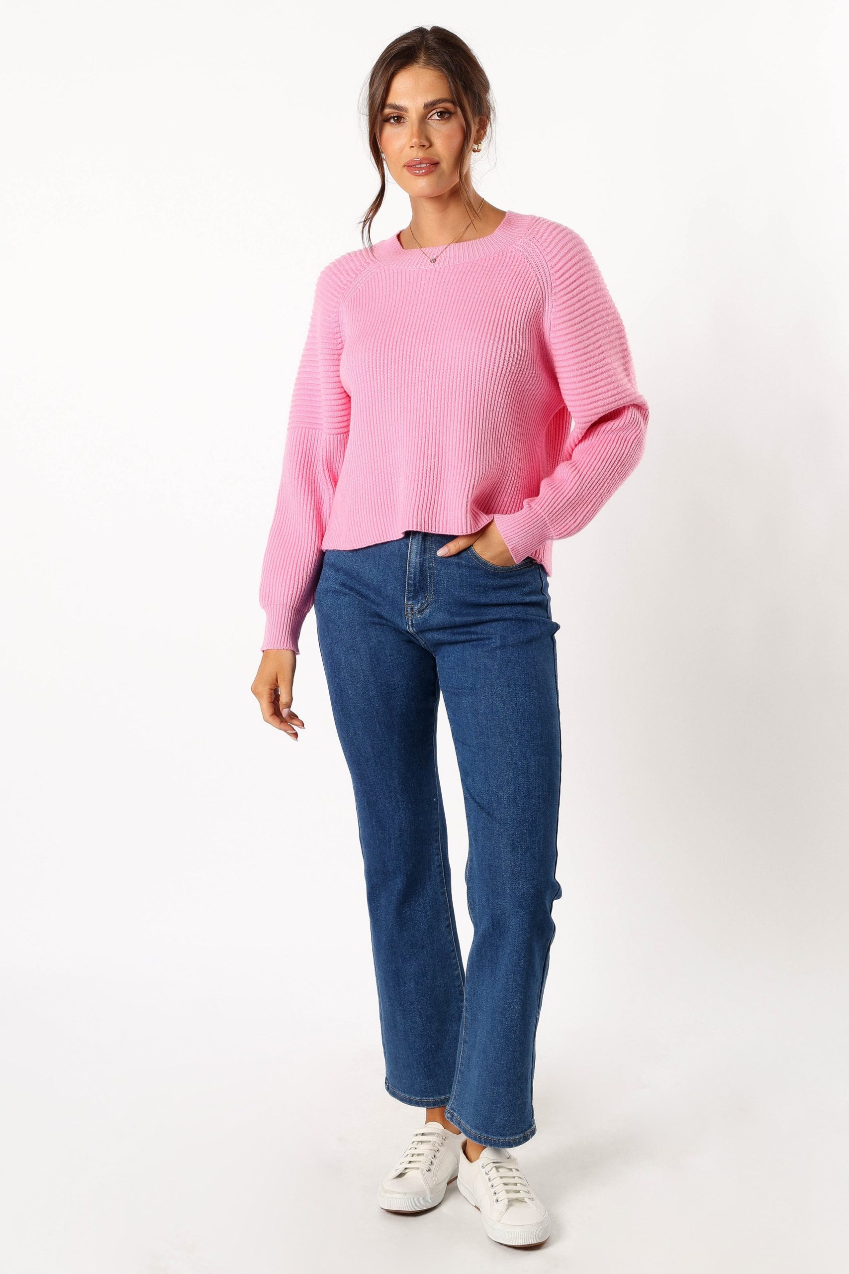 Sarah Knit Sweater - Pink - Image 6