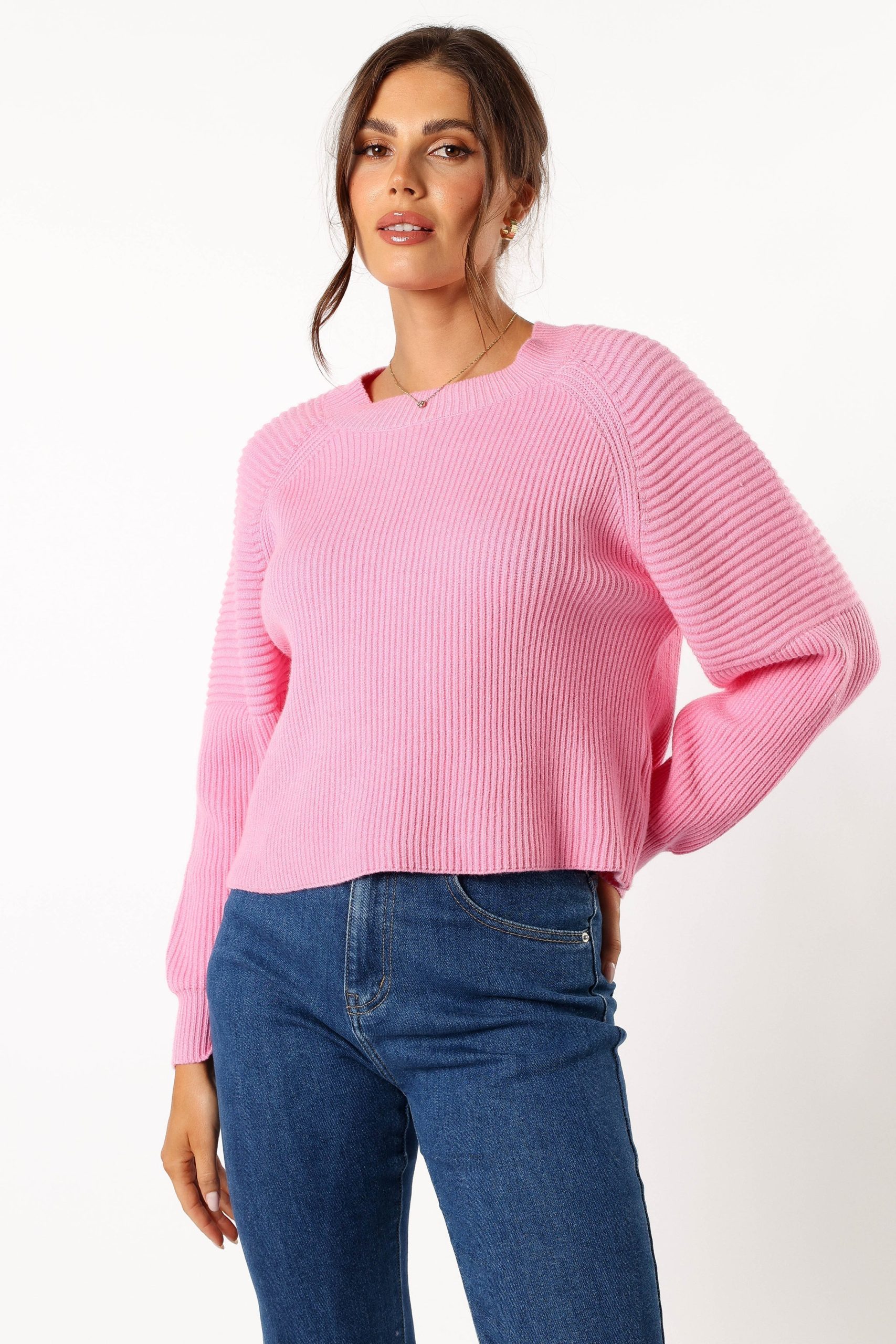 Sarah Knit Sweater - Pink - Image 2