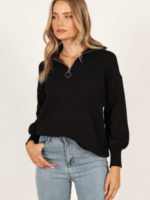 Whistler Knit Sweater - Black