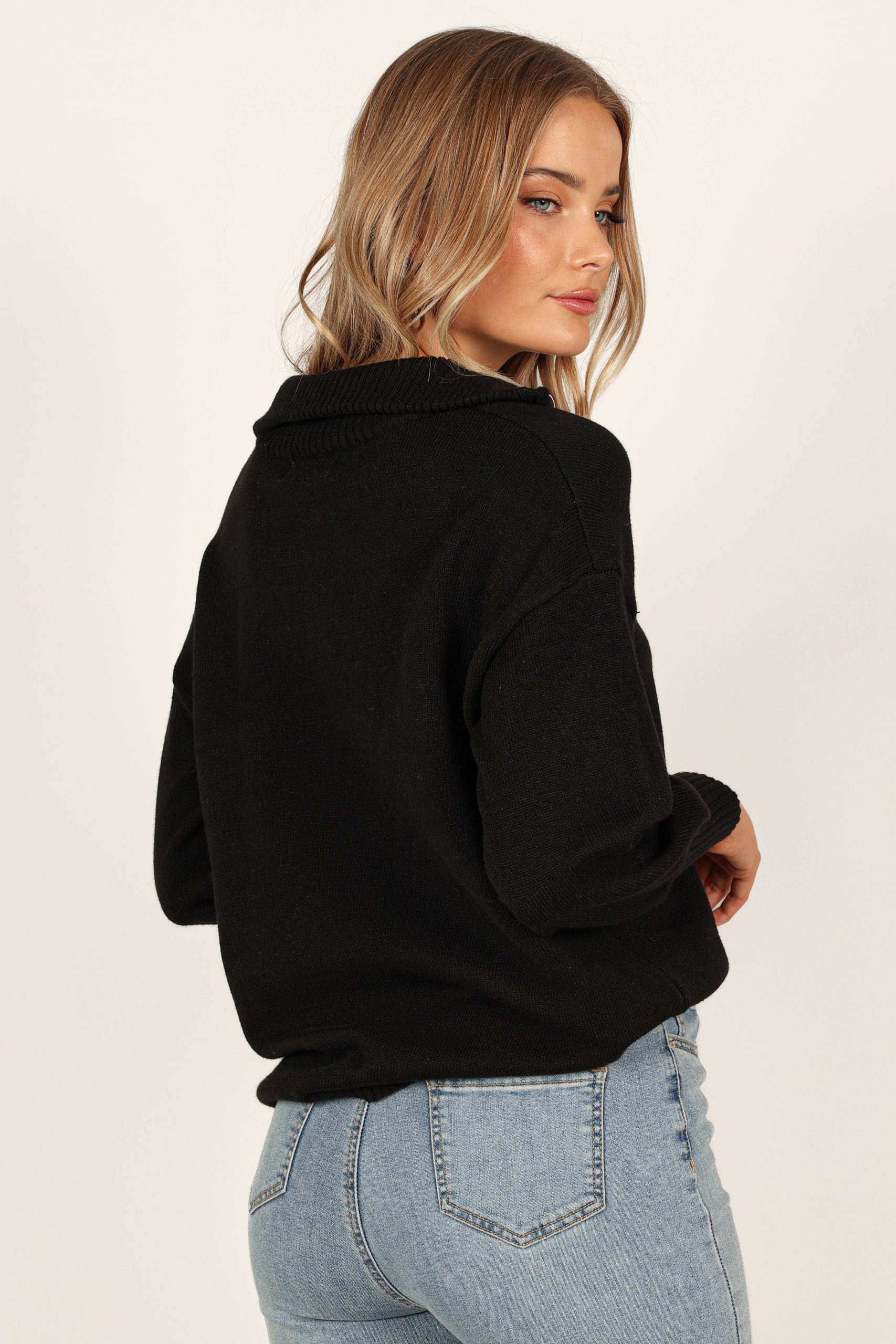 Whistler Knit Sweater - Black - Image 5