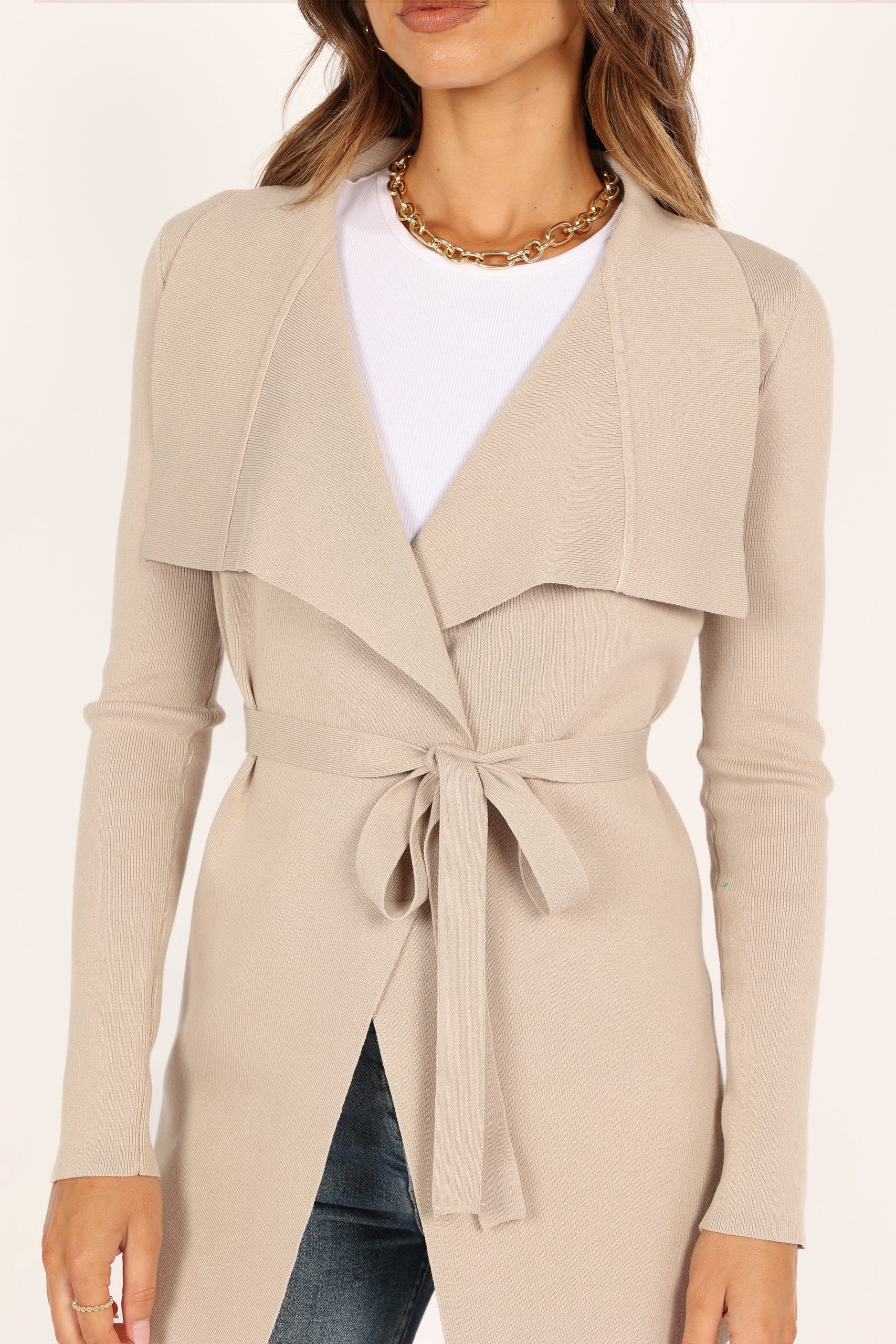 Zimmer Cardigan - Beige - Image 4