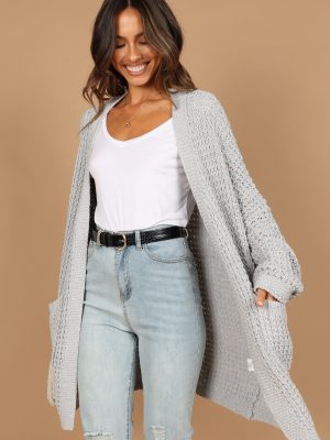 Leyonie Cardigan - Grey