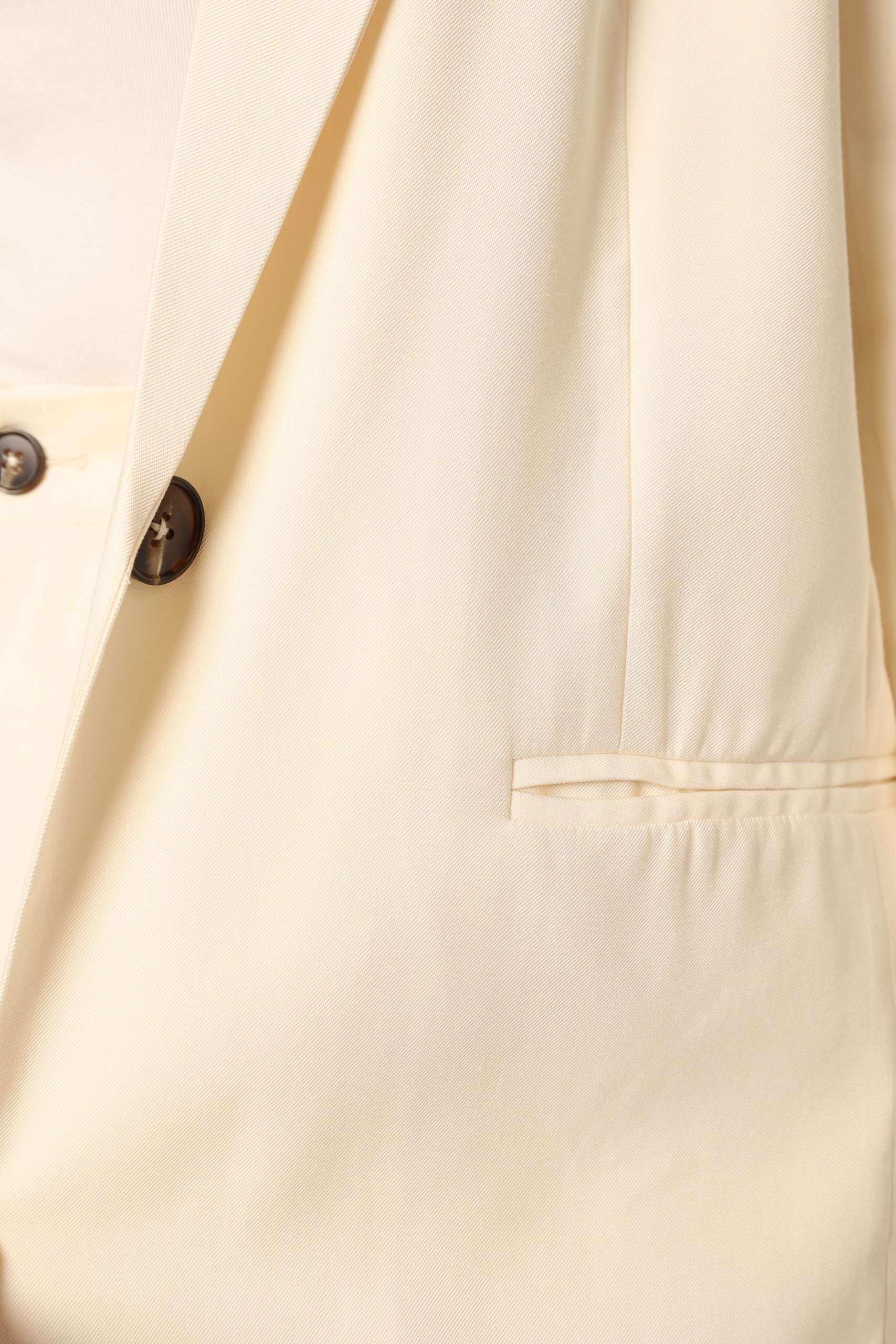 Noelle Oversized Blazer - Cream - Image 11