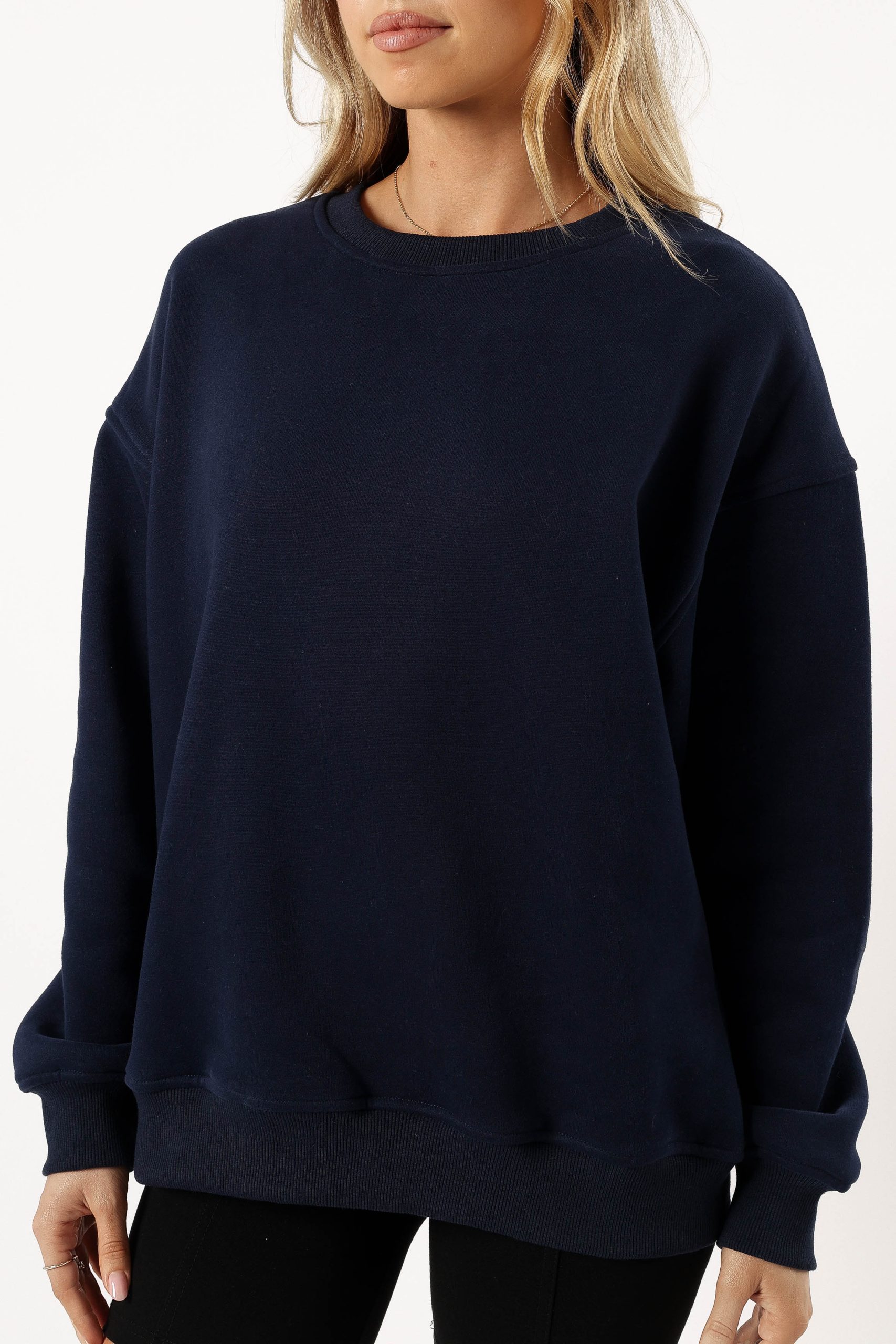 Wrenley Be Kind Sweatshirt - Navy - Image 6