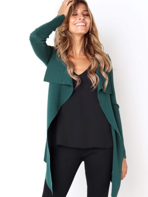 Zimmer Cardigan - Forest Green