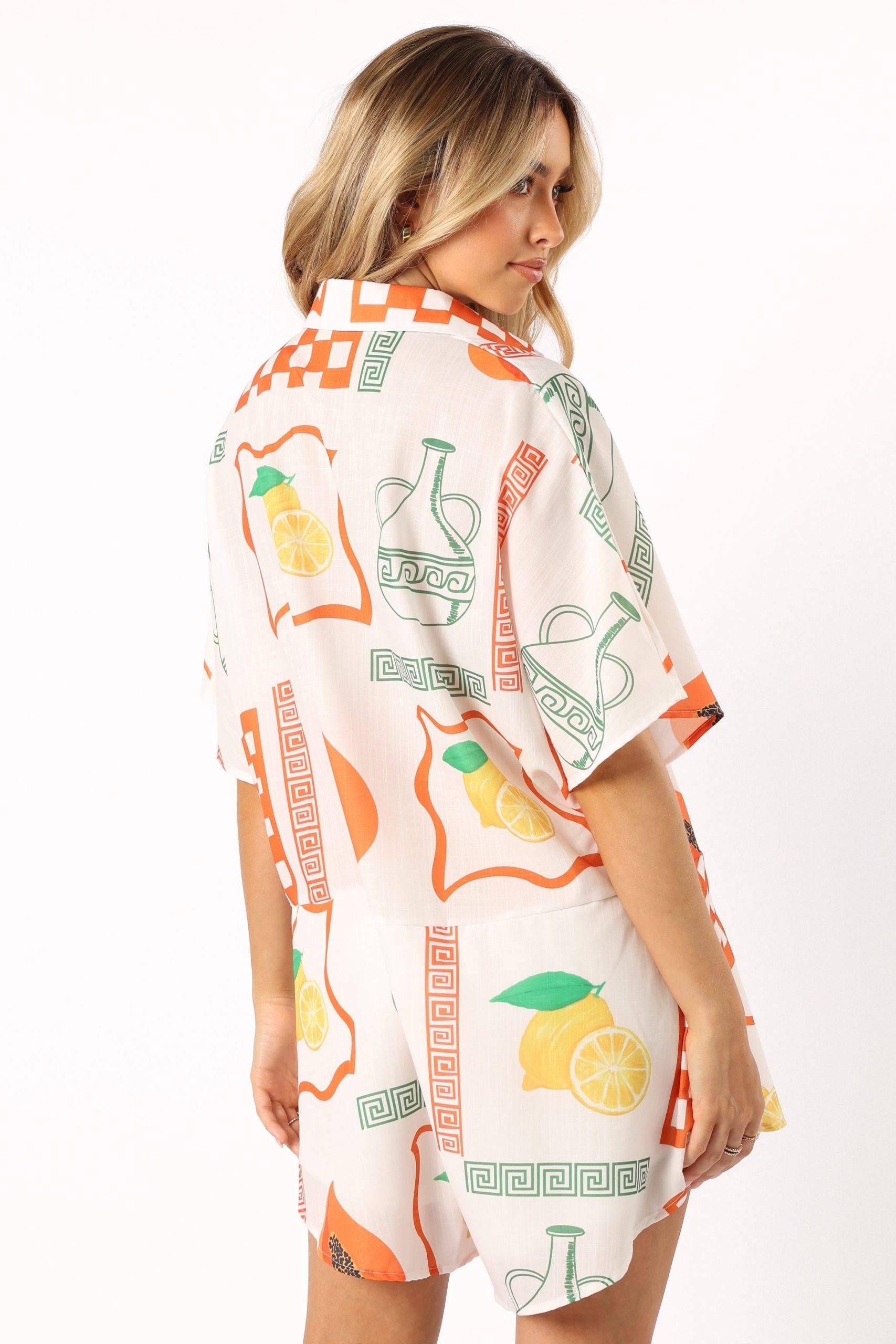 Sebastian Romper - White Orange - Image 6