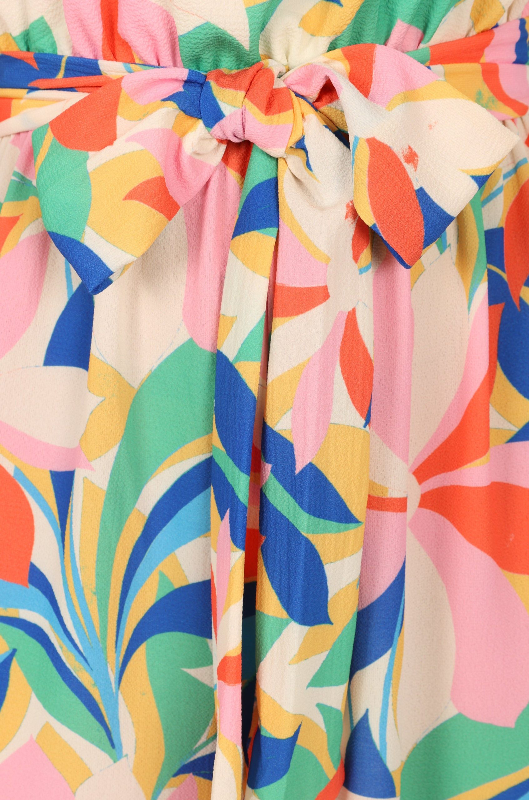 Belinda One Shoulder Jumpsuit - Floral - Image 9