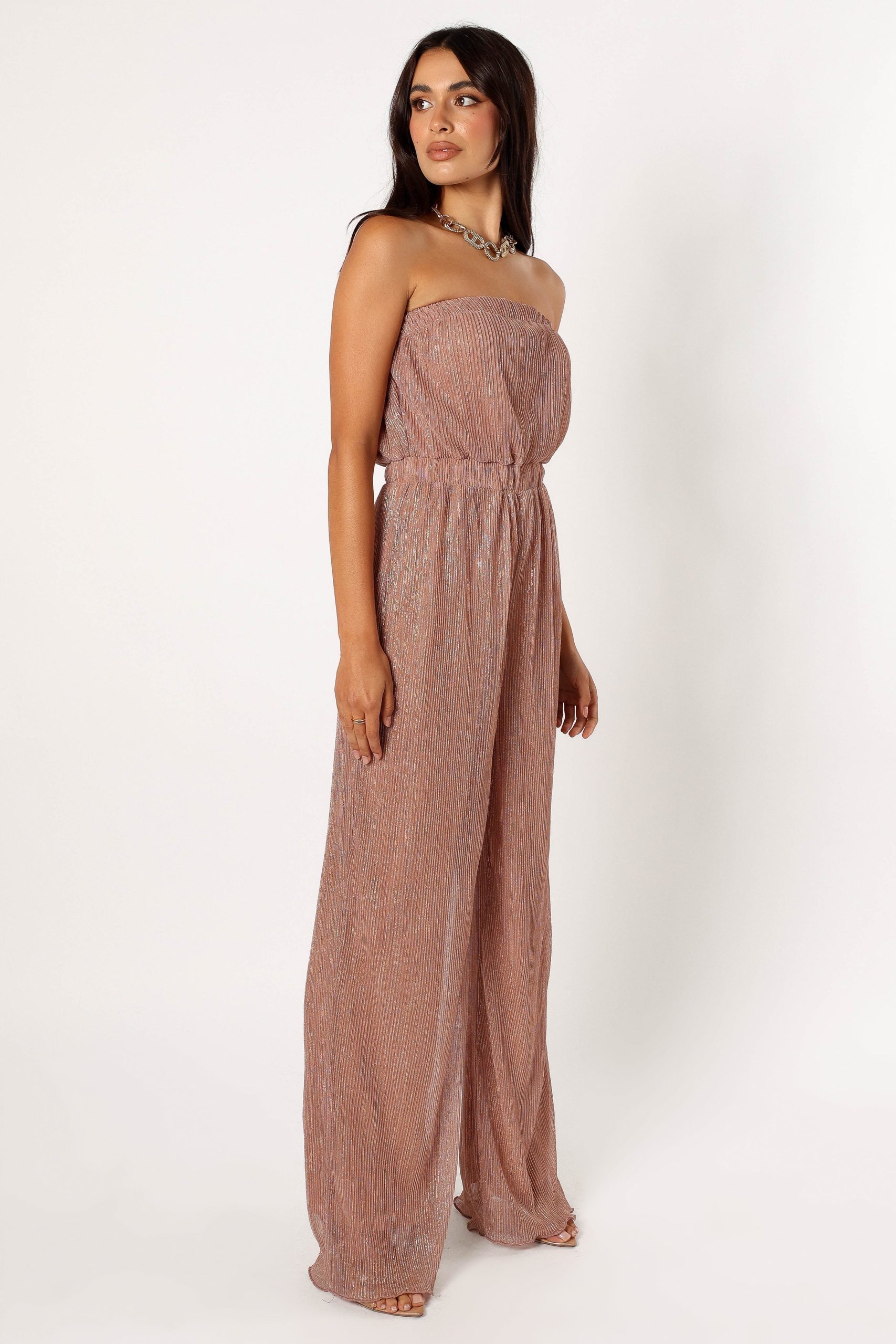 Callie Jumpsuit - Rose Gold - Image 4