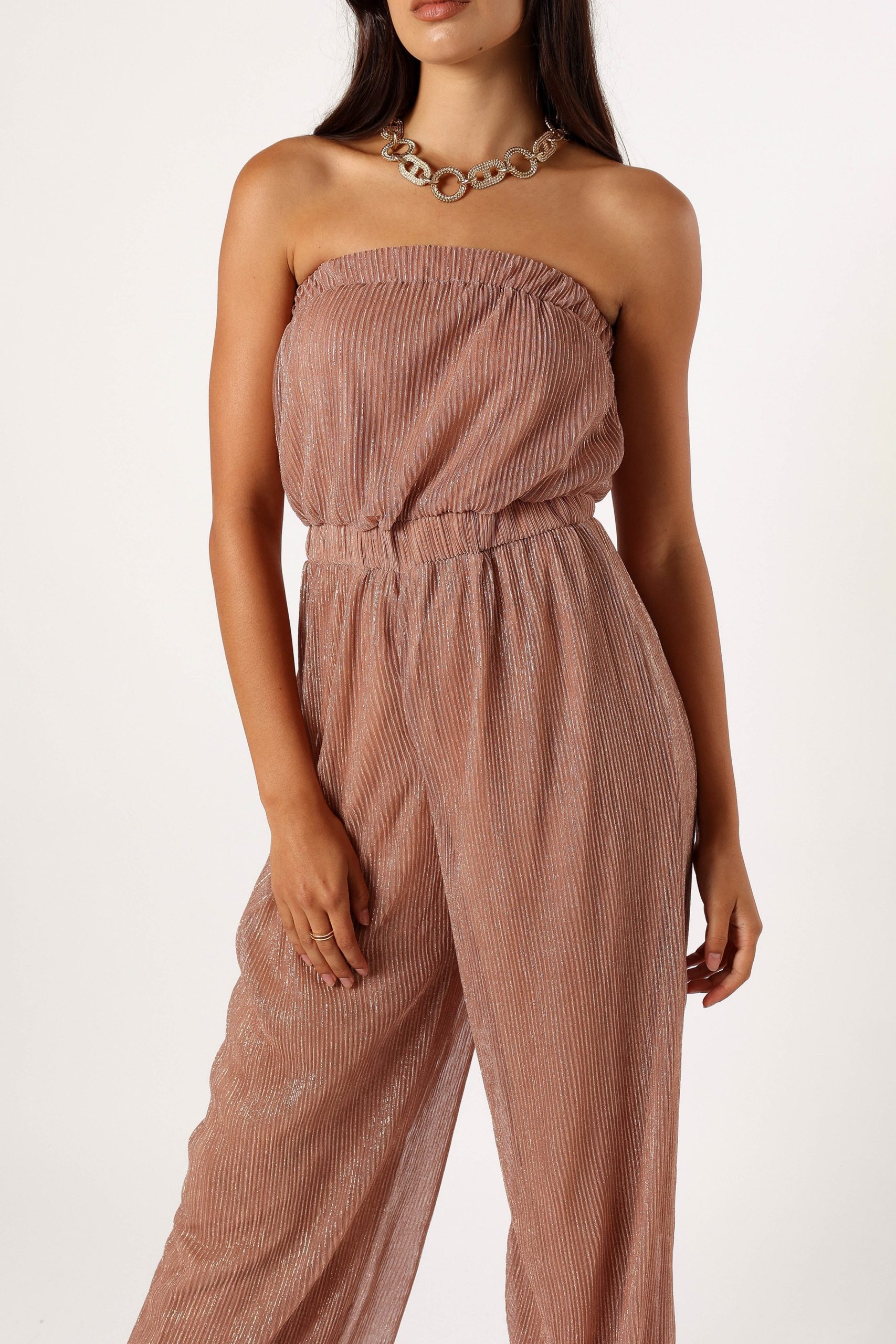 Callie Jumpsuit - Rose Gold - Image 6