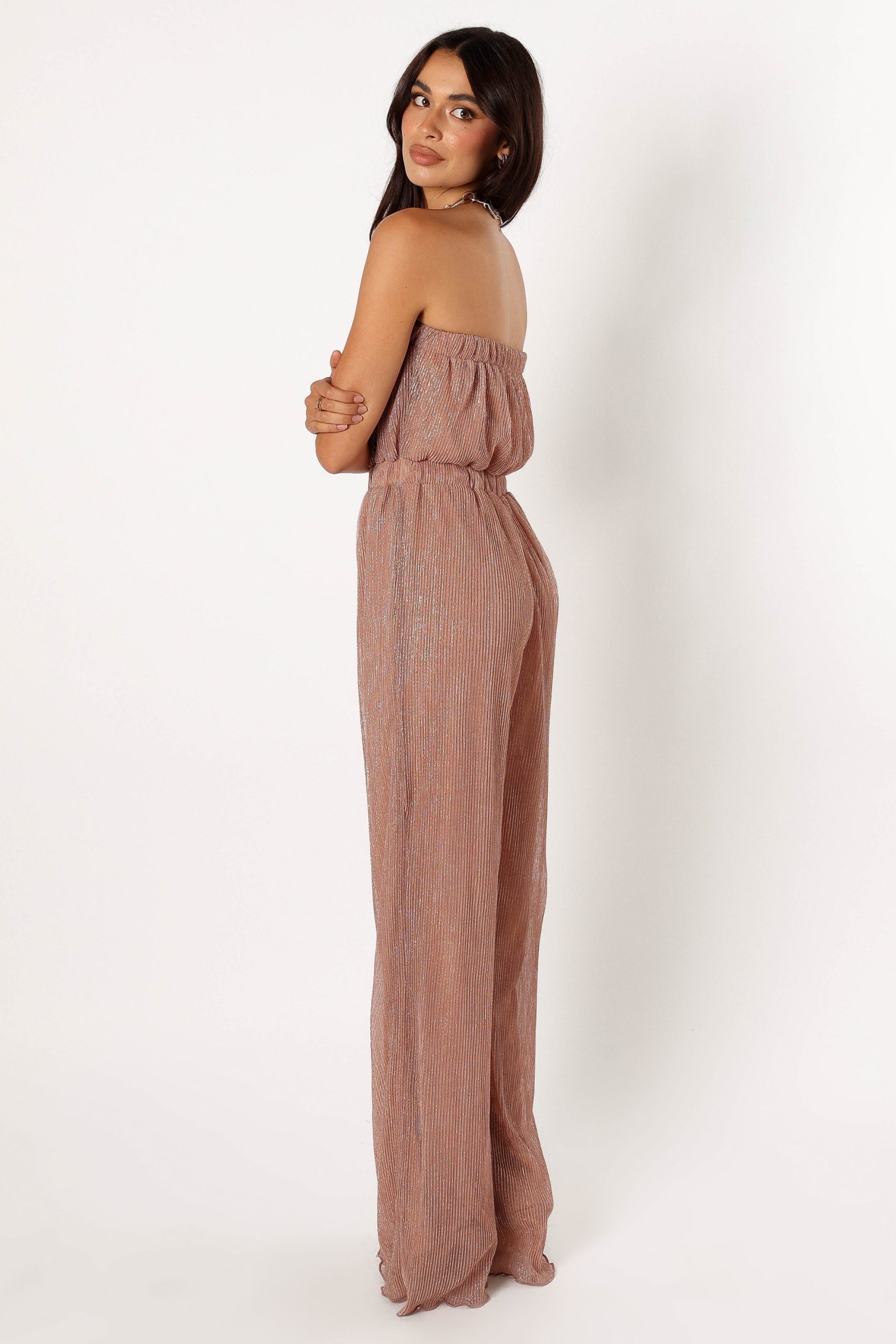 Callie Jumpsuit - Rose Gold - Image 3
