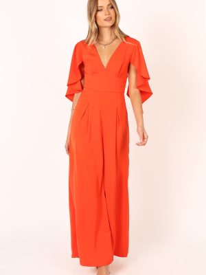 Carla Jumpsuit - Red
