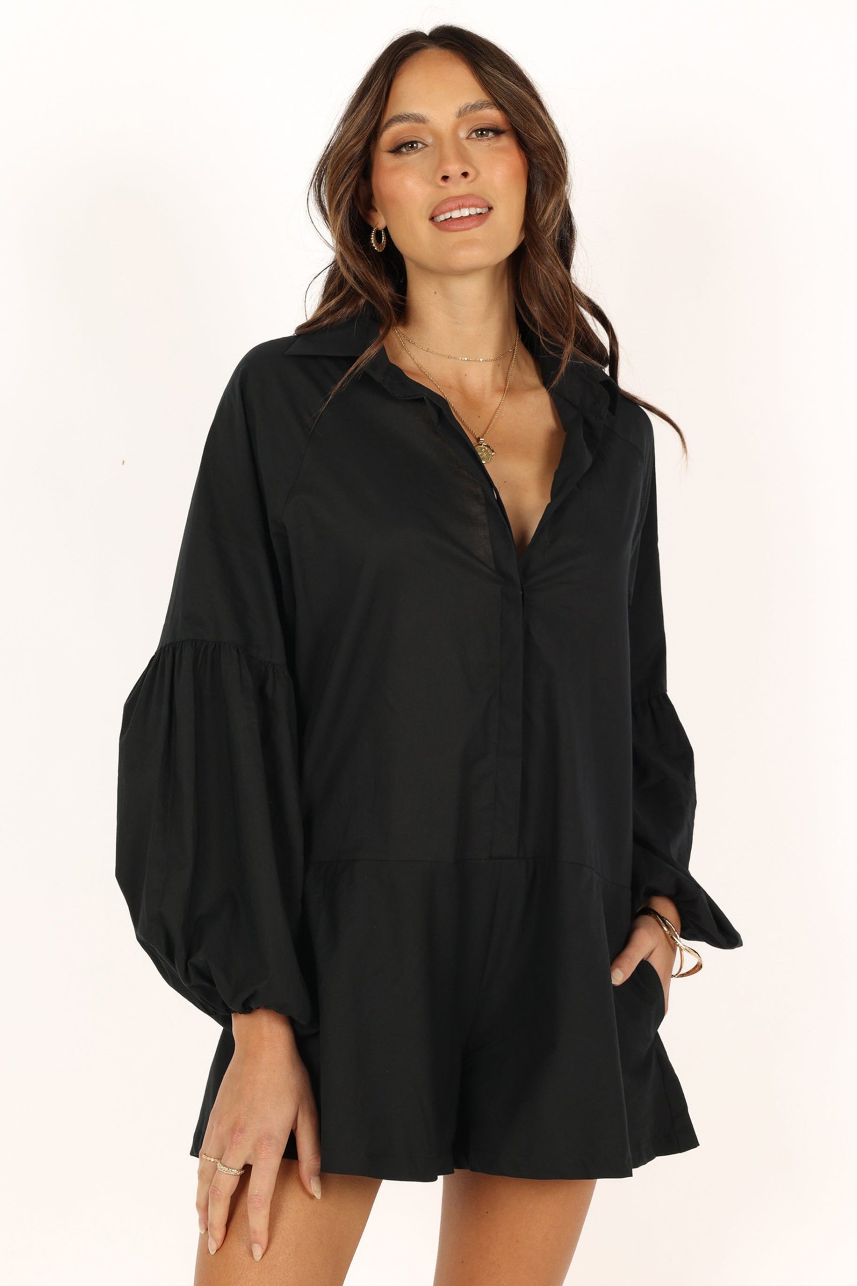 Elsa Romper - Black - Image 8