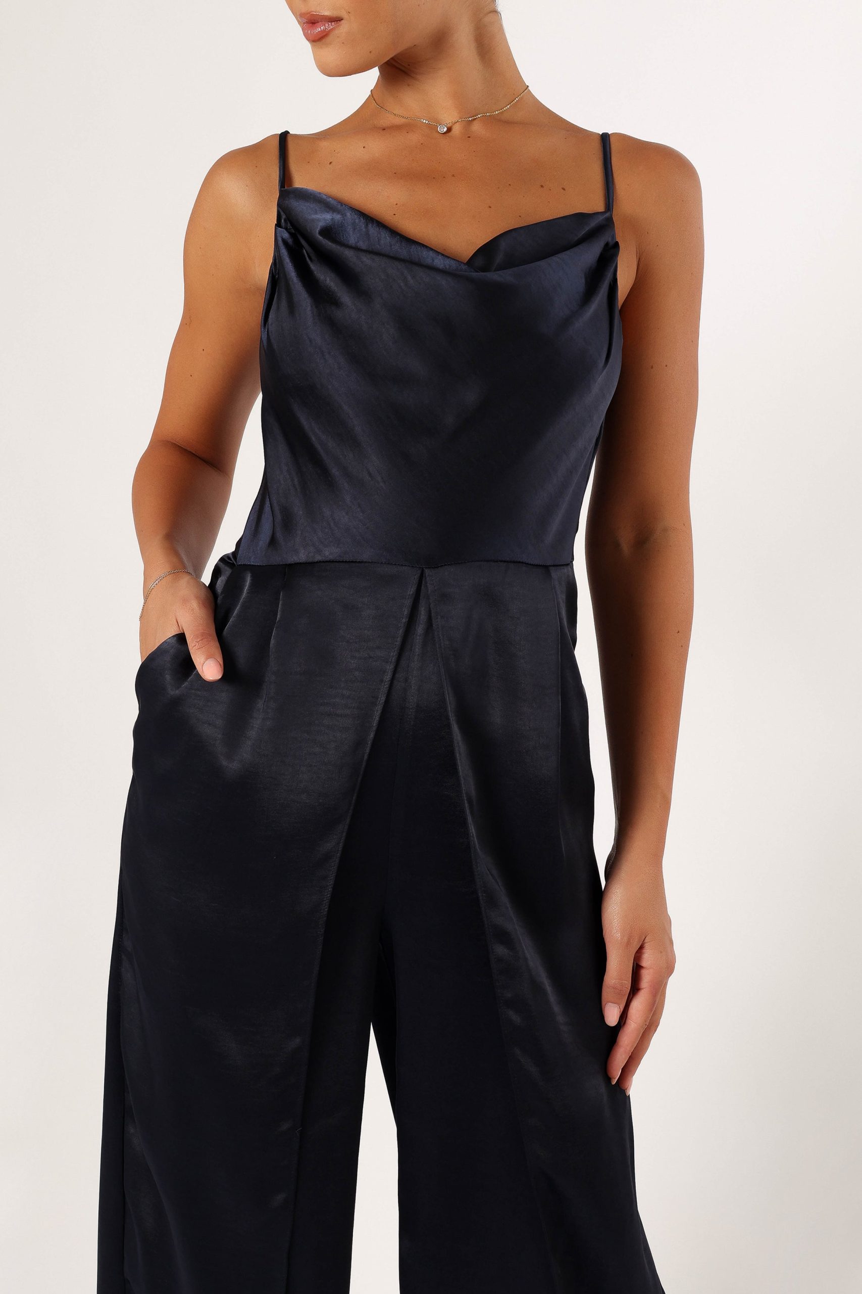 Henry Jumpsuit - Navy - Image 5