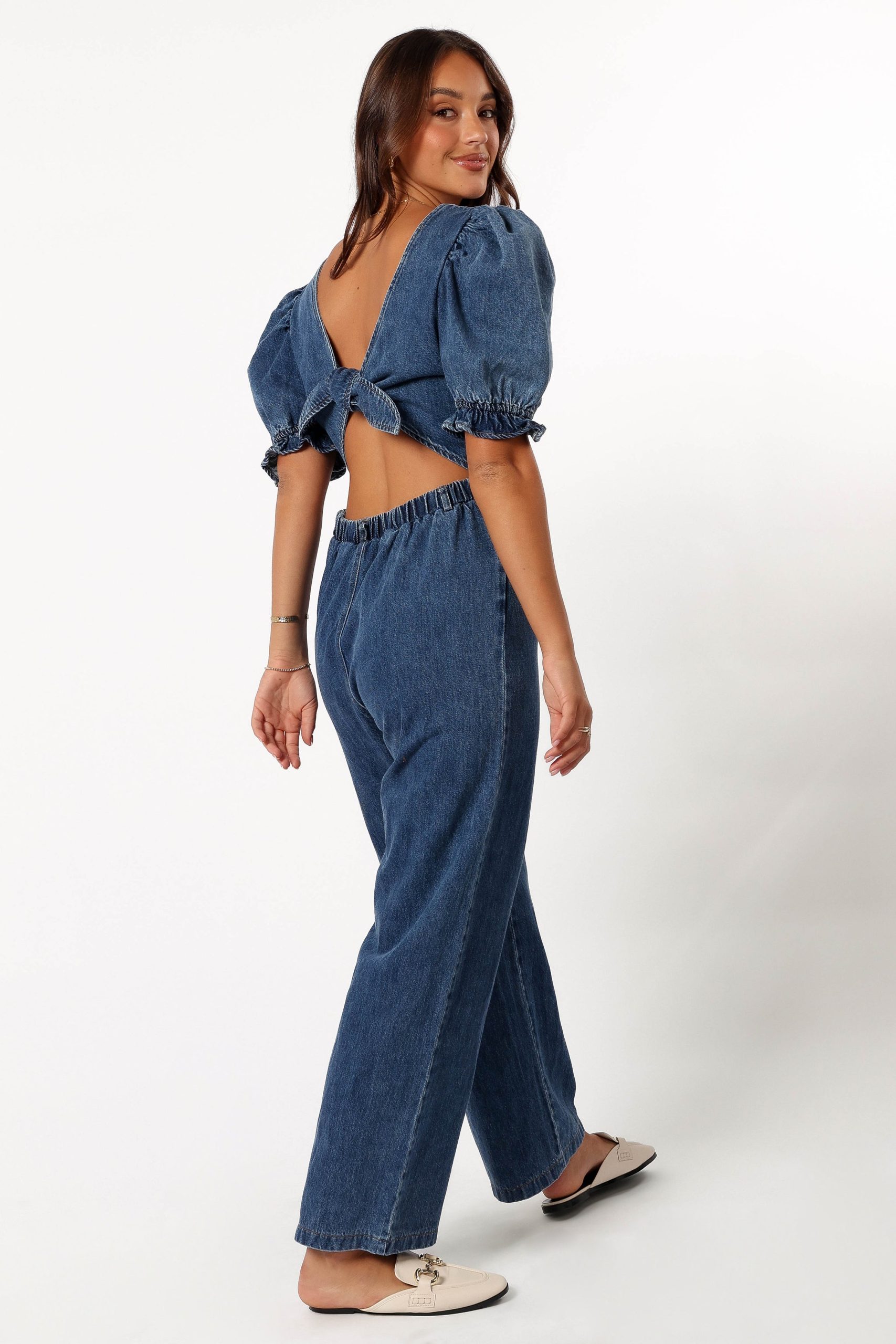 Krissy Jumpsuit - Denim - Image 5