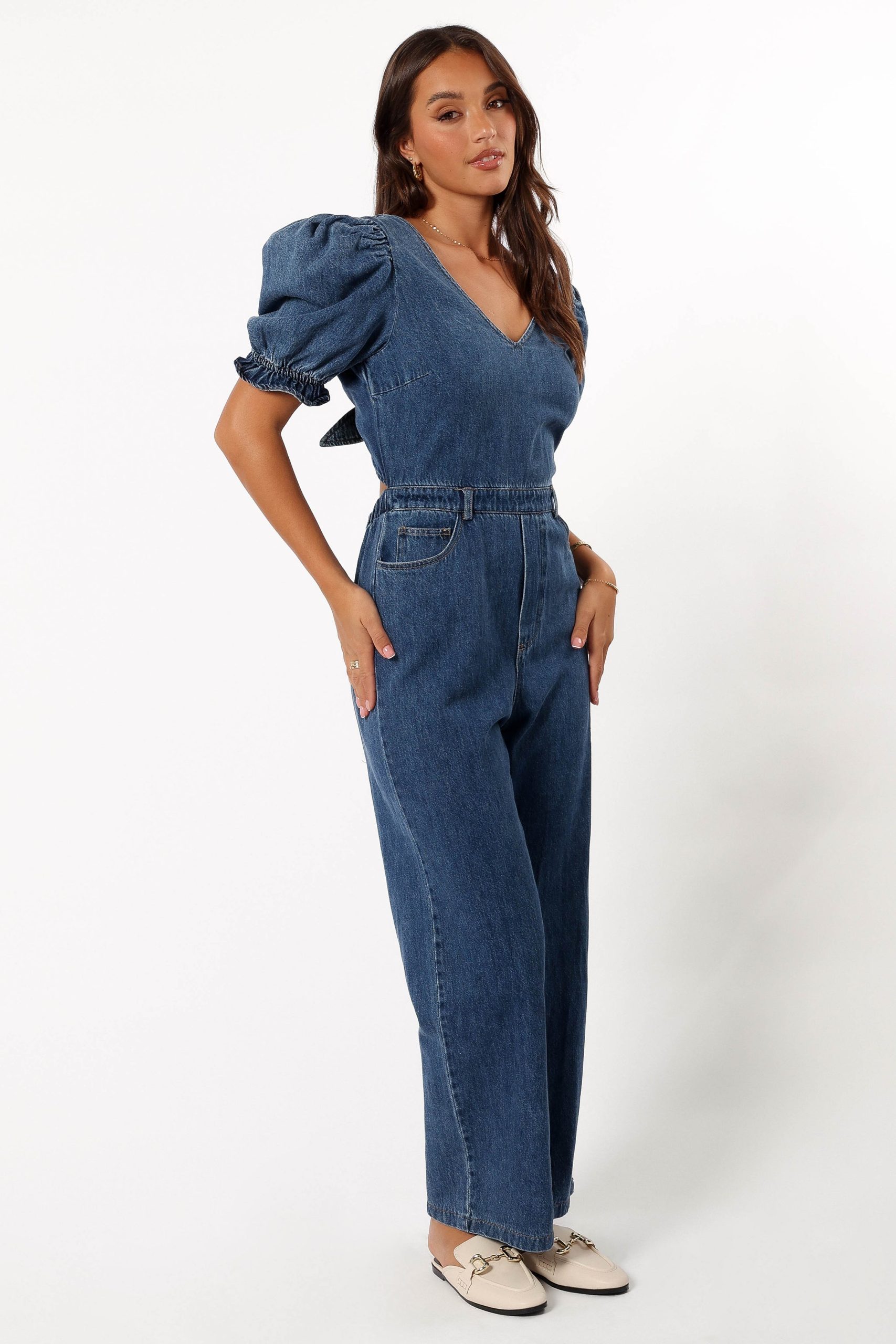 Krissy Jumpsuit - Denim - Image 7