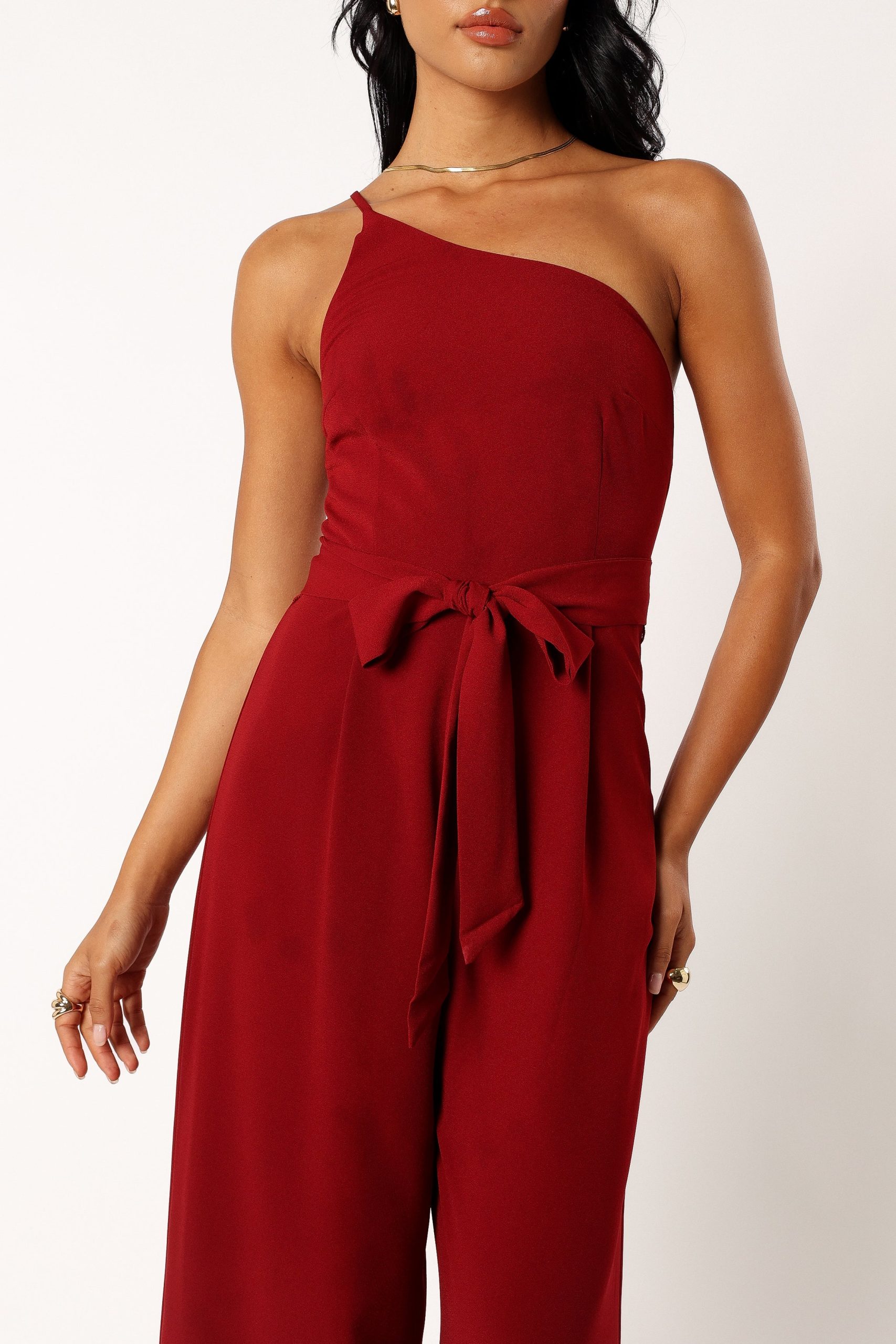 Leyton Jumpsuit - Burgundy - Image 6