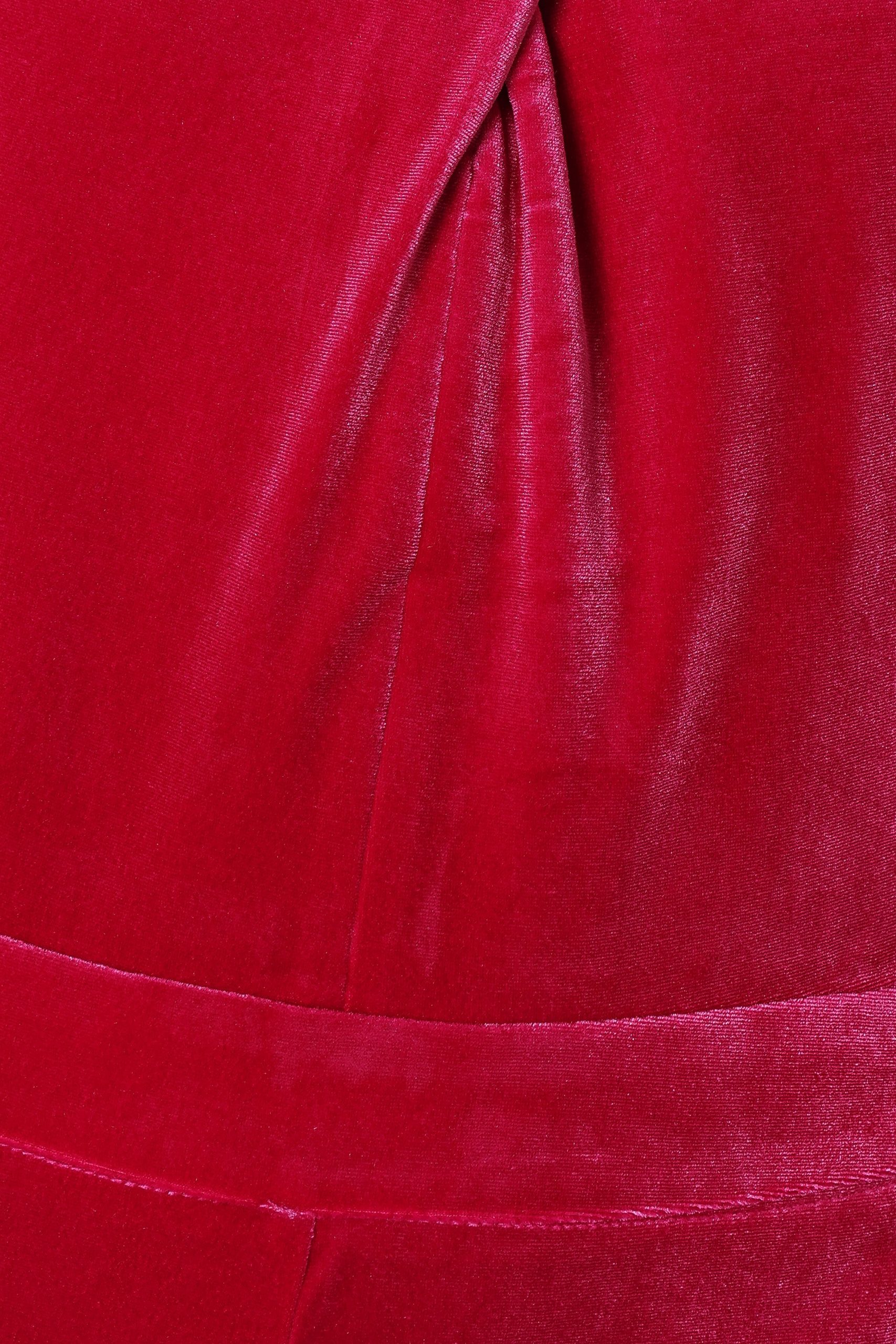 Liberty Velvet Jumpsuit - Magenta - Image 8