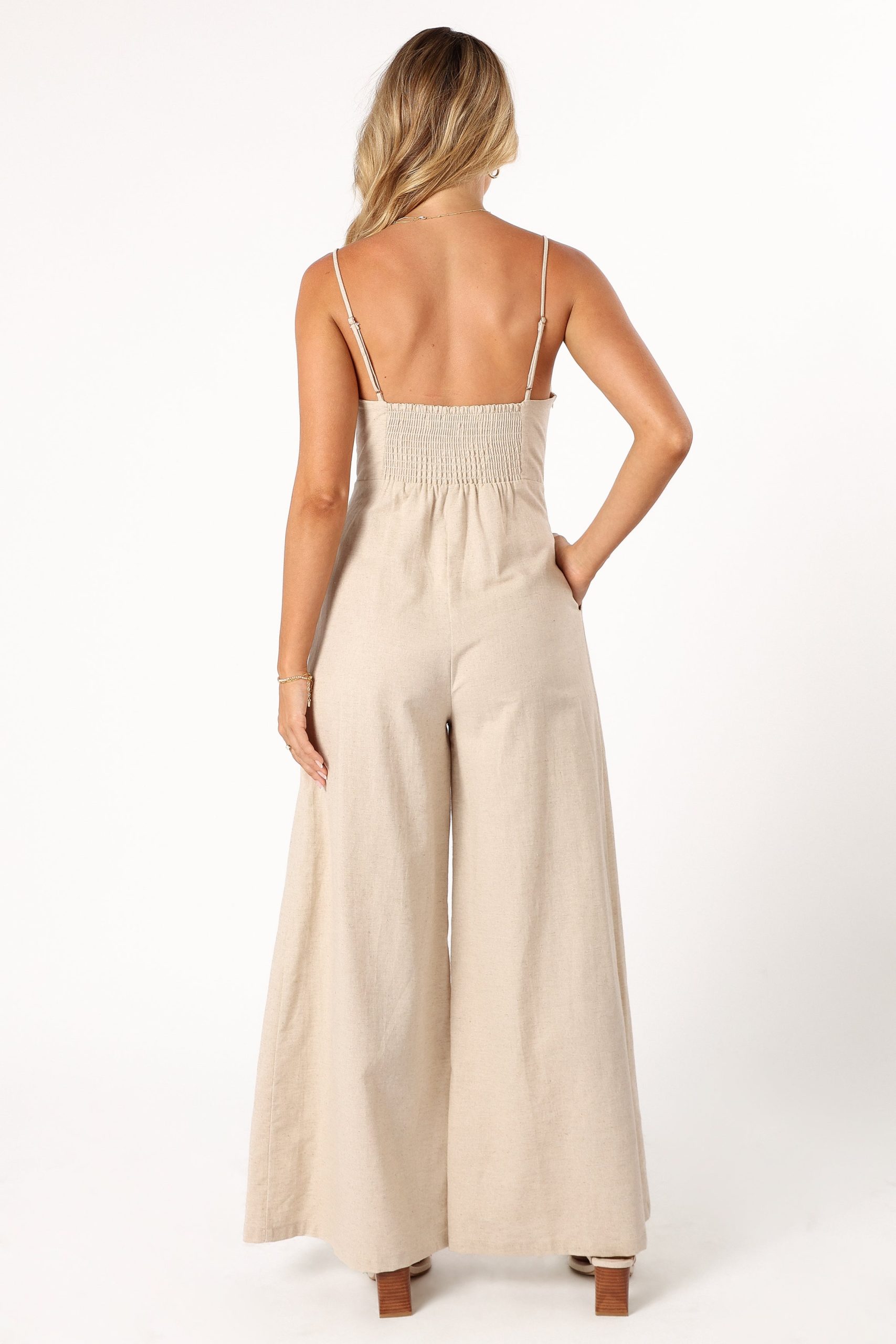 Lila Jumpsuit - Oatmeal - Image 5